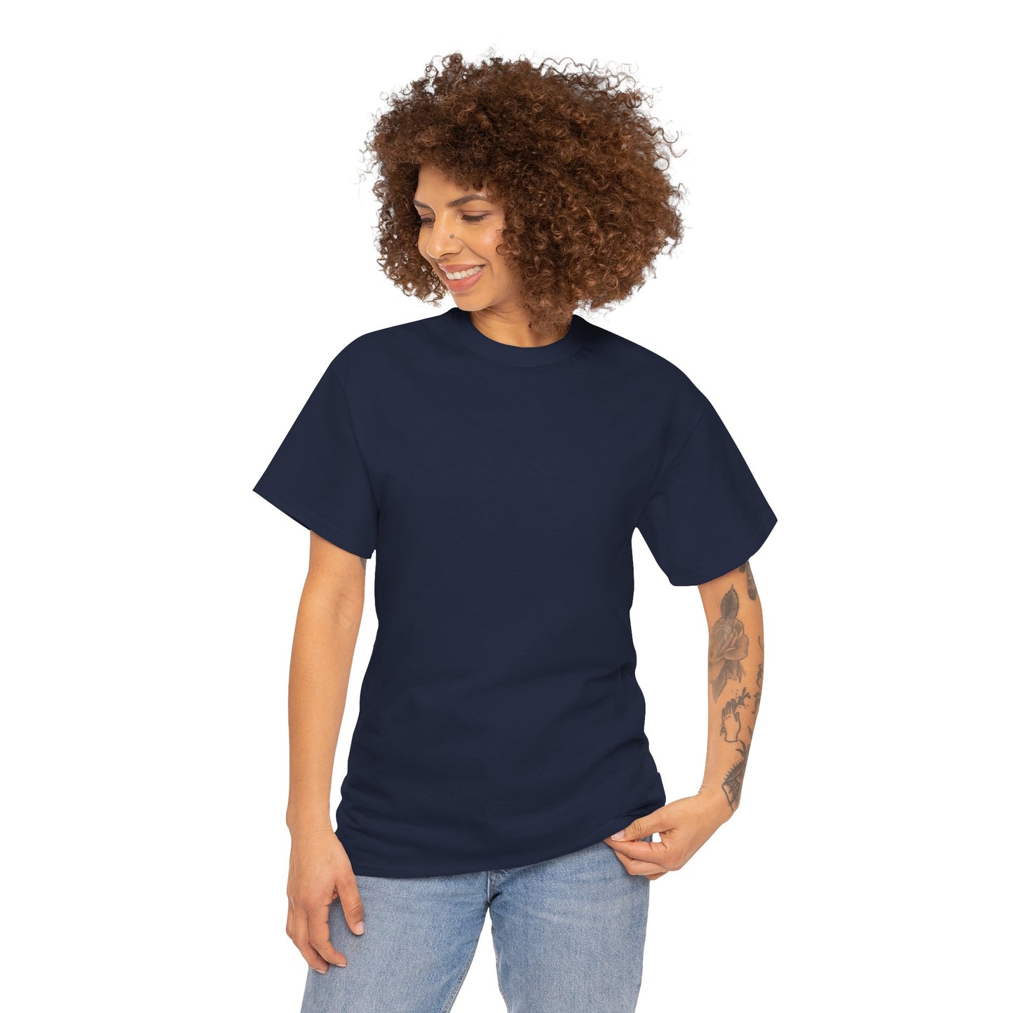 Unisex Heavy Cotton Tee- Call/Text 988