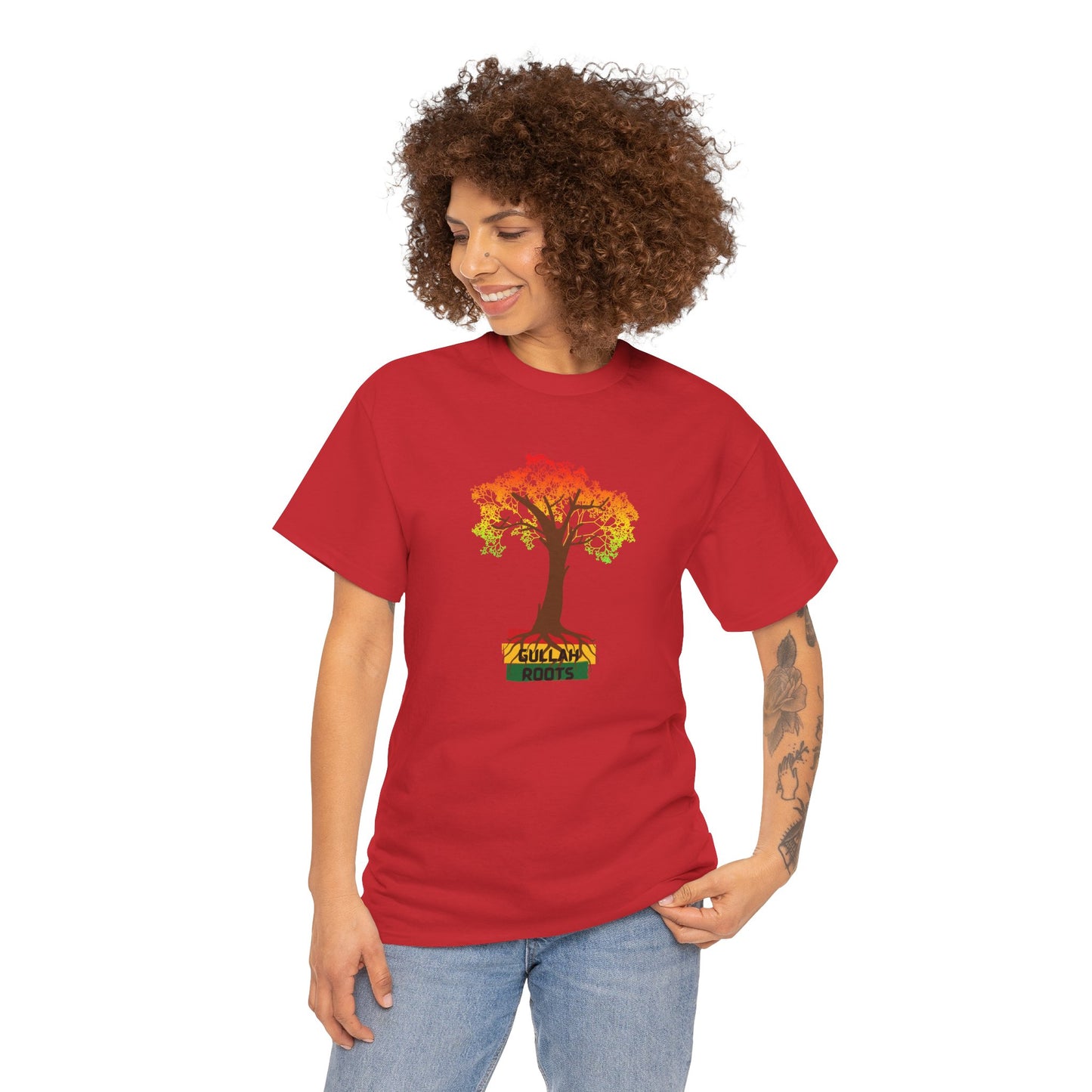 Unisex Heavy Cotton Tee- Gullah Roots