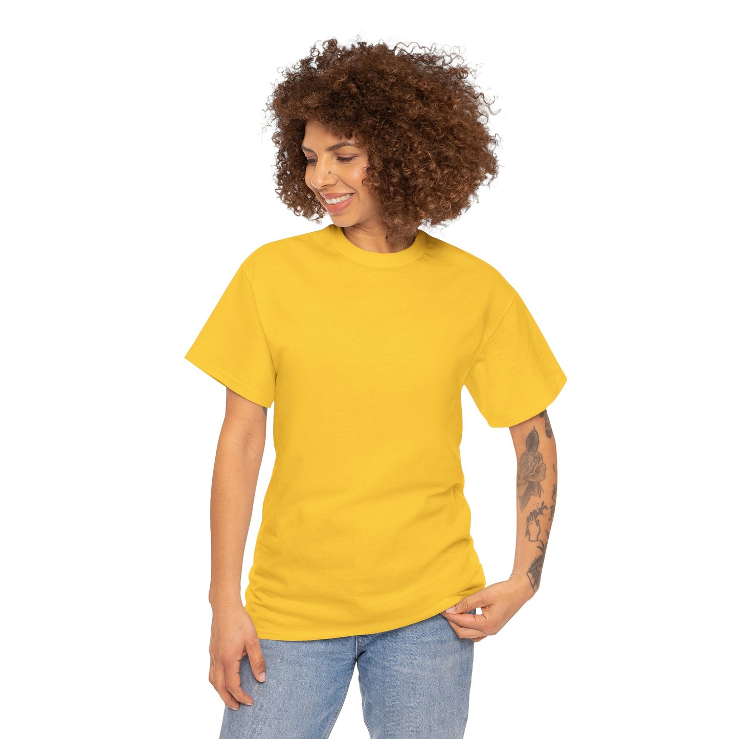 Unisex Heavy Cotton Tee-To The Person Behind Me