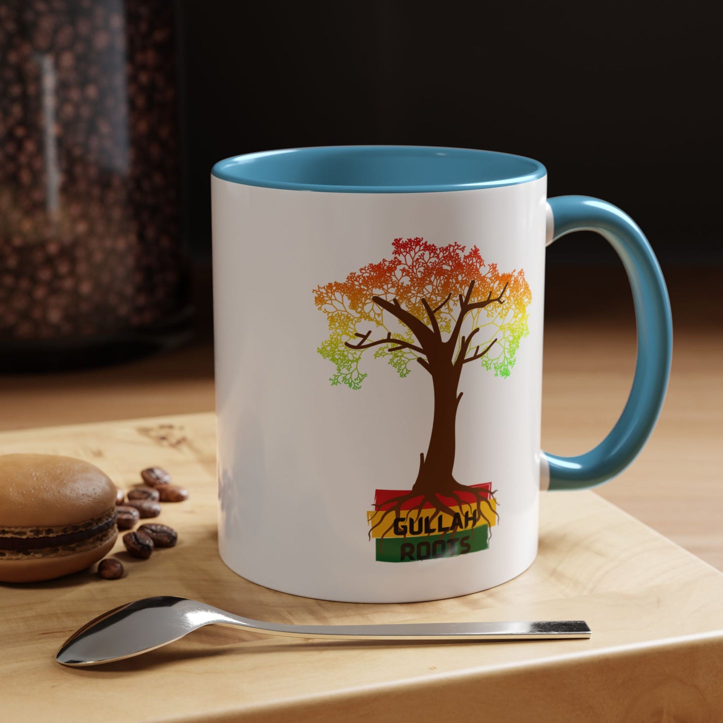 Accent Coffee Mug (11, 15oz)-Gullah Roots
