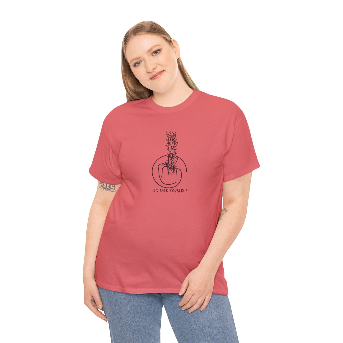 Unisex Heavy Cotton Tee- Go Sage Yourself
