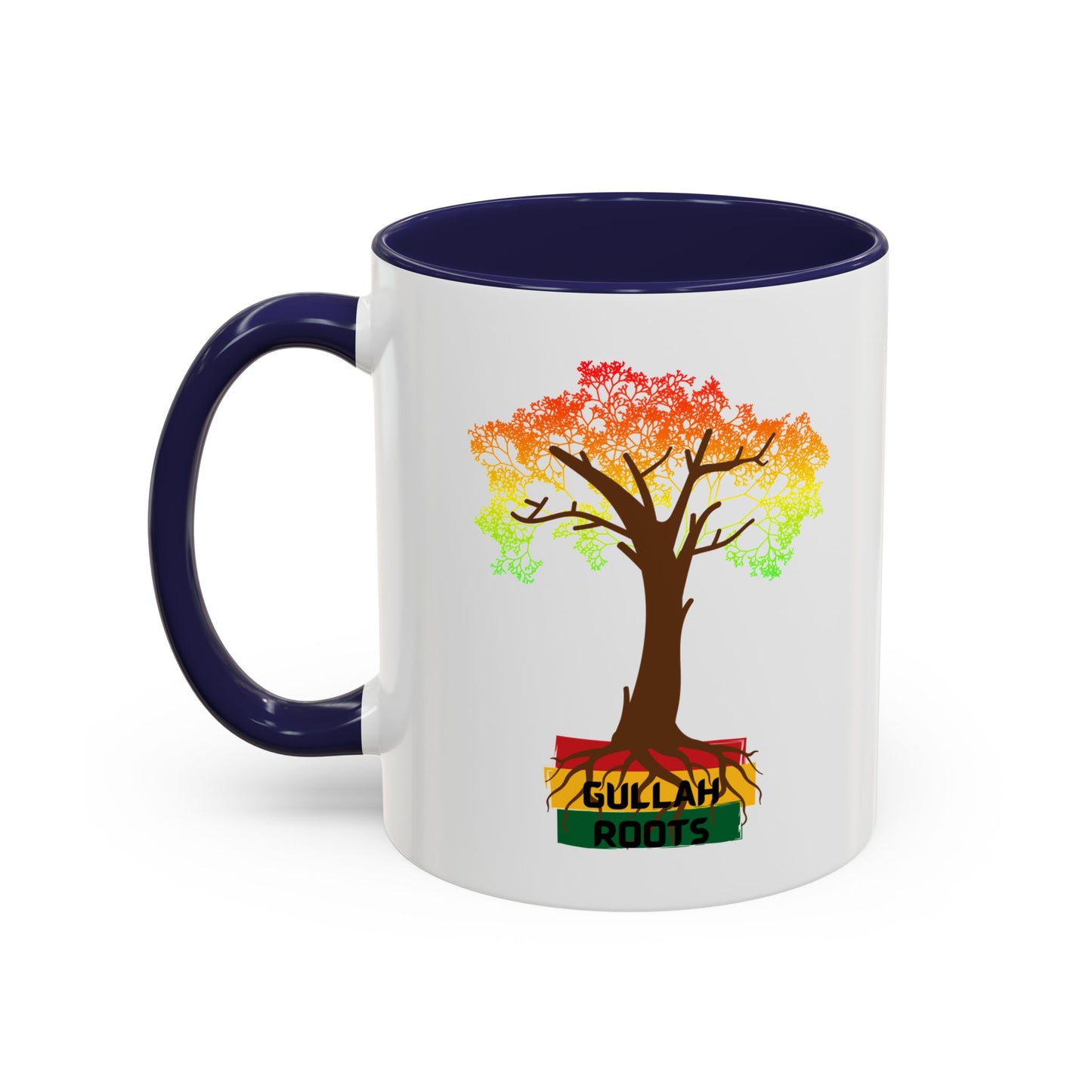 Accent Coffee Mug (11, 15oz)-Gullah Roots
