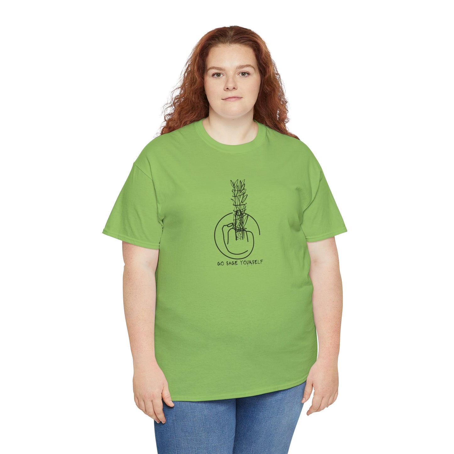 Unisex Heavy Cotton Tee- Go Sage Yourself
