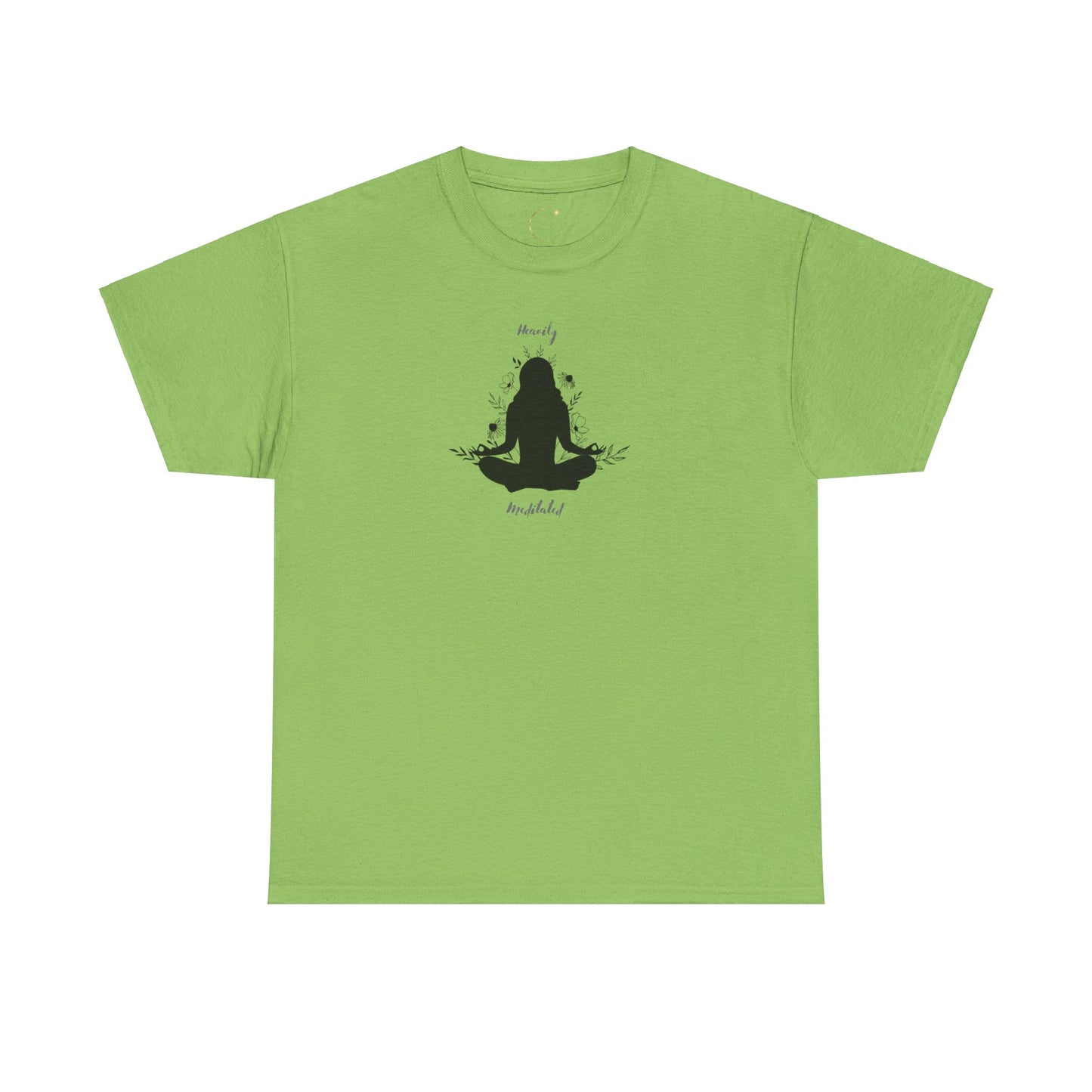 Unisex Heavy Cotton Tee-Heavily Meditated