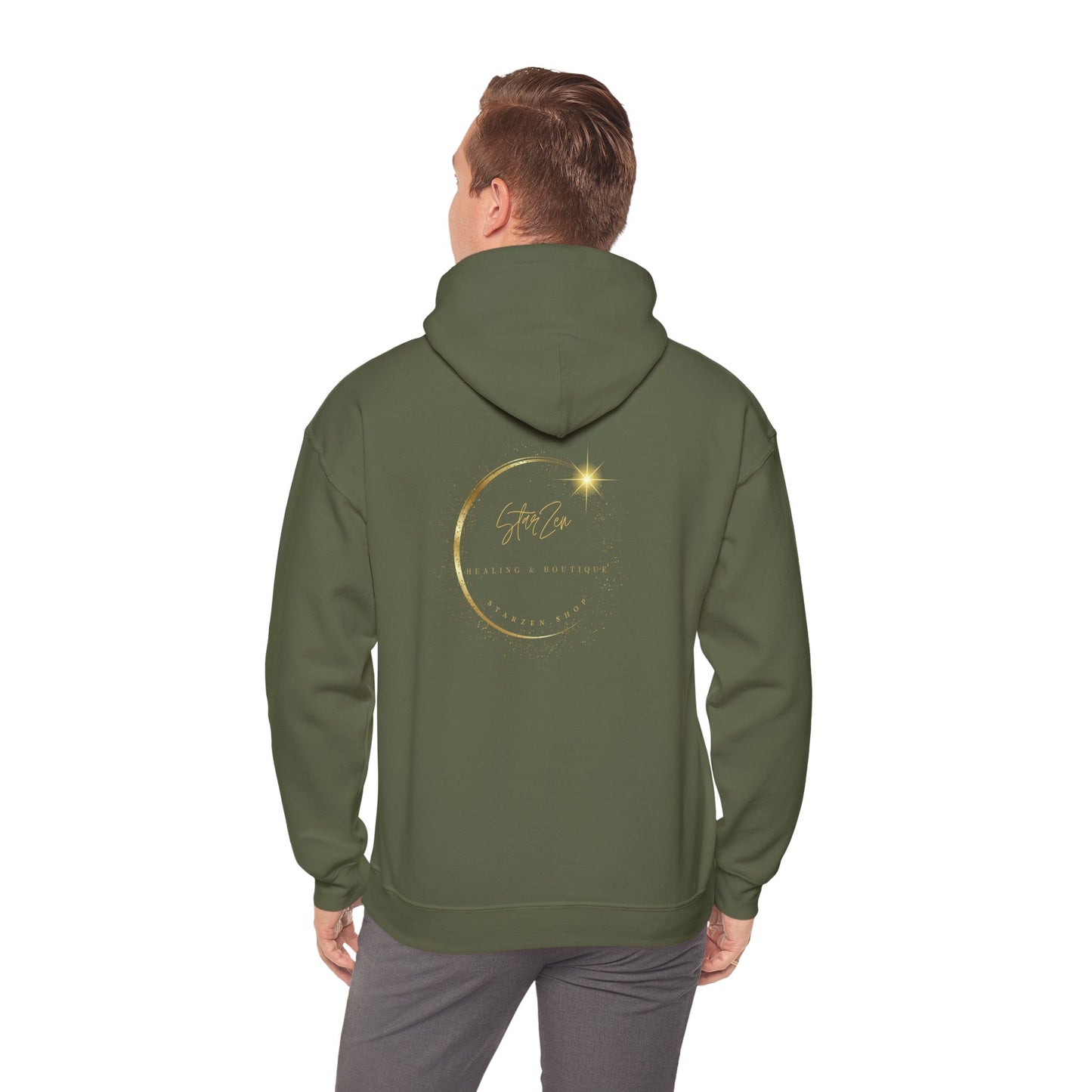 Unisex Heavy Blend™ Hooded Sweatshirt-StarZen logo