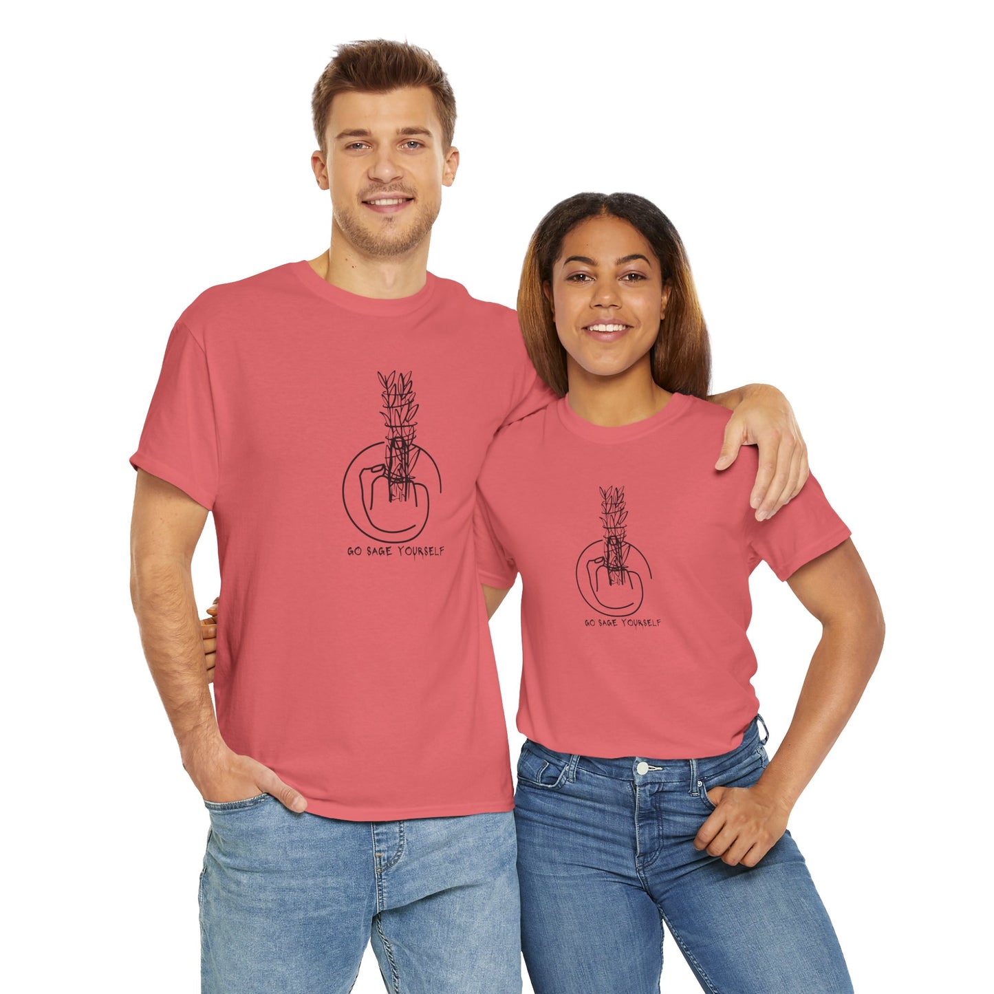 Unisex Heavy Cotton Tee- Go Sage Yourself