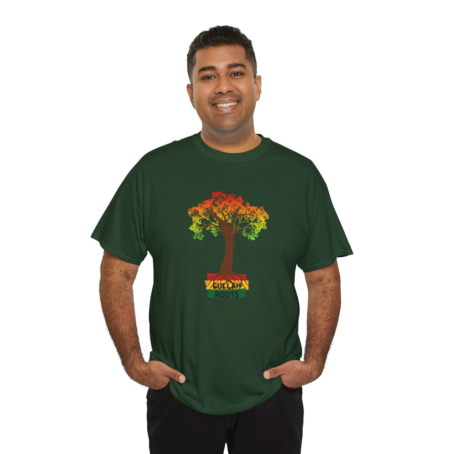 Unisex Heavy Cotton Tee- Gullah Roots