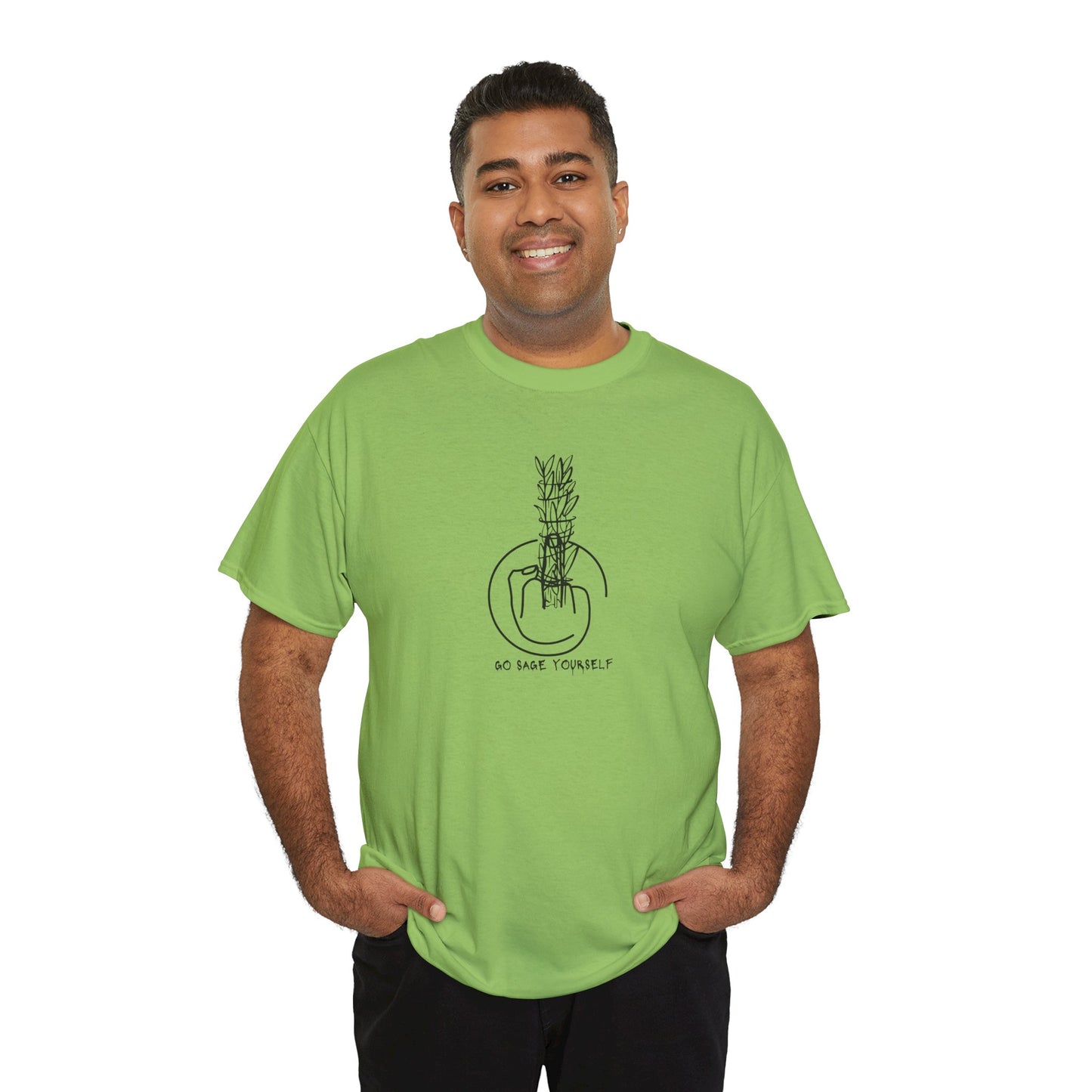 Unisex Heavy Cotton Tee- Go Sage Yourself