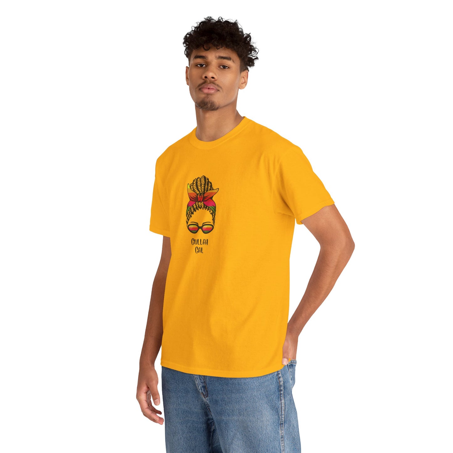 Unisex Heavy Cotton Tee- Gullah Gal