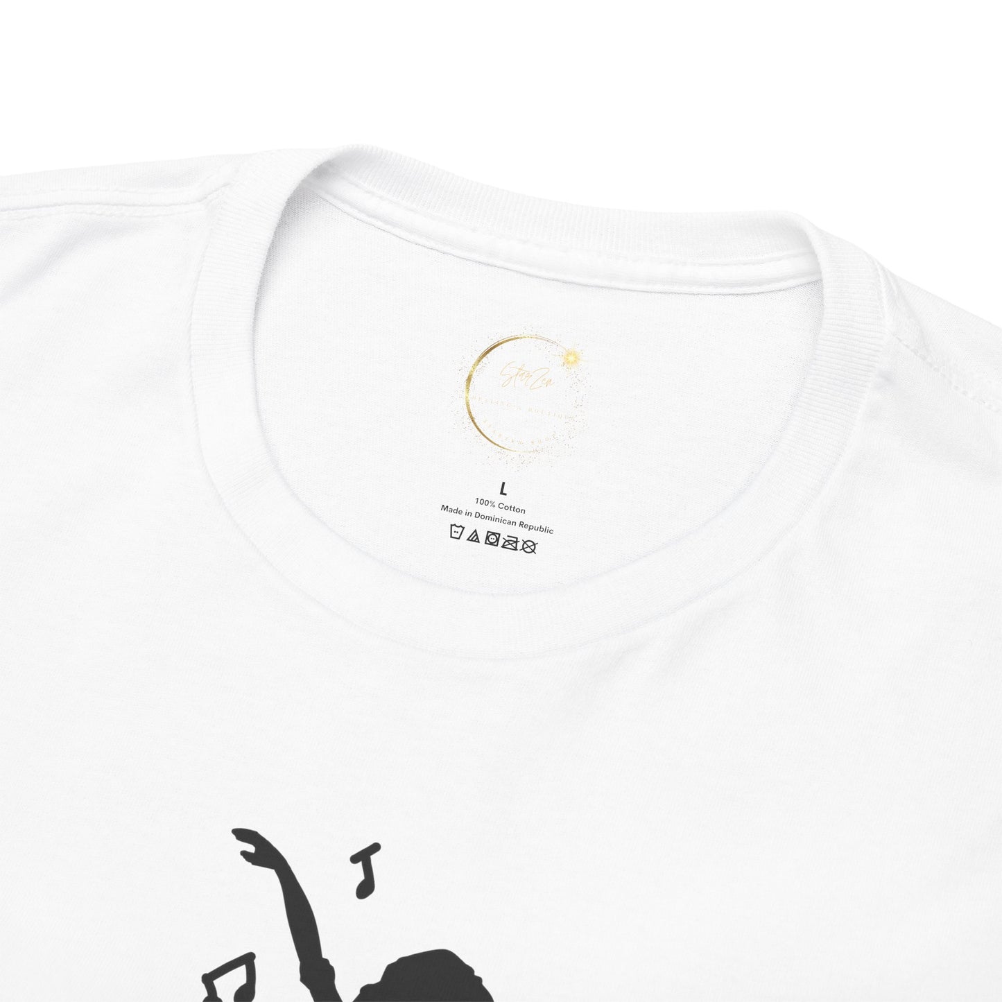 Unisex Heavy Cotton Tee-Dance To The Beat Of Your Dreams