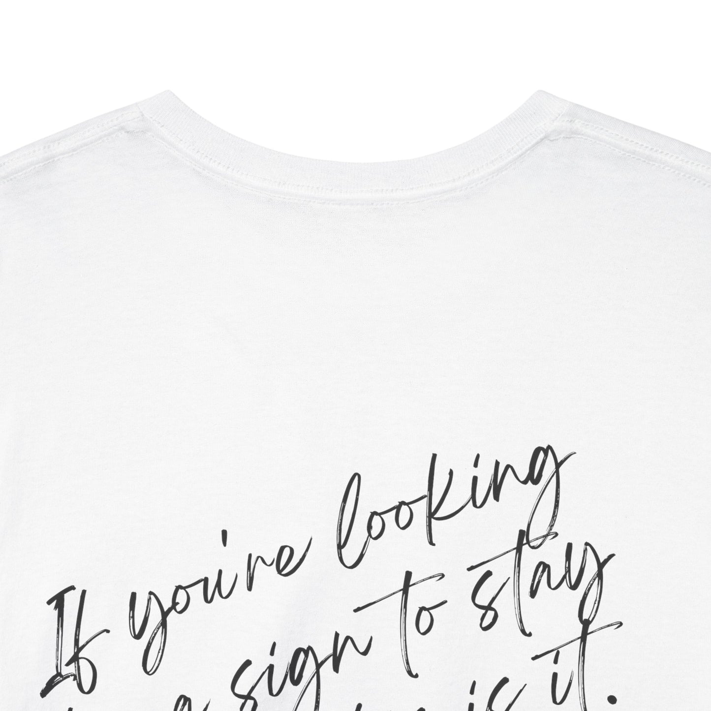 Unisex Heavy Cotton Tee- Call/Text 988