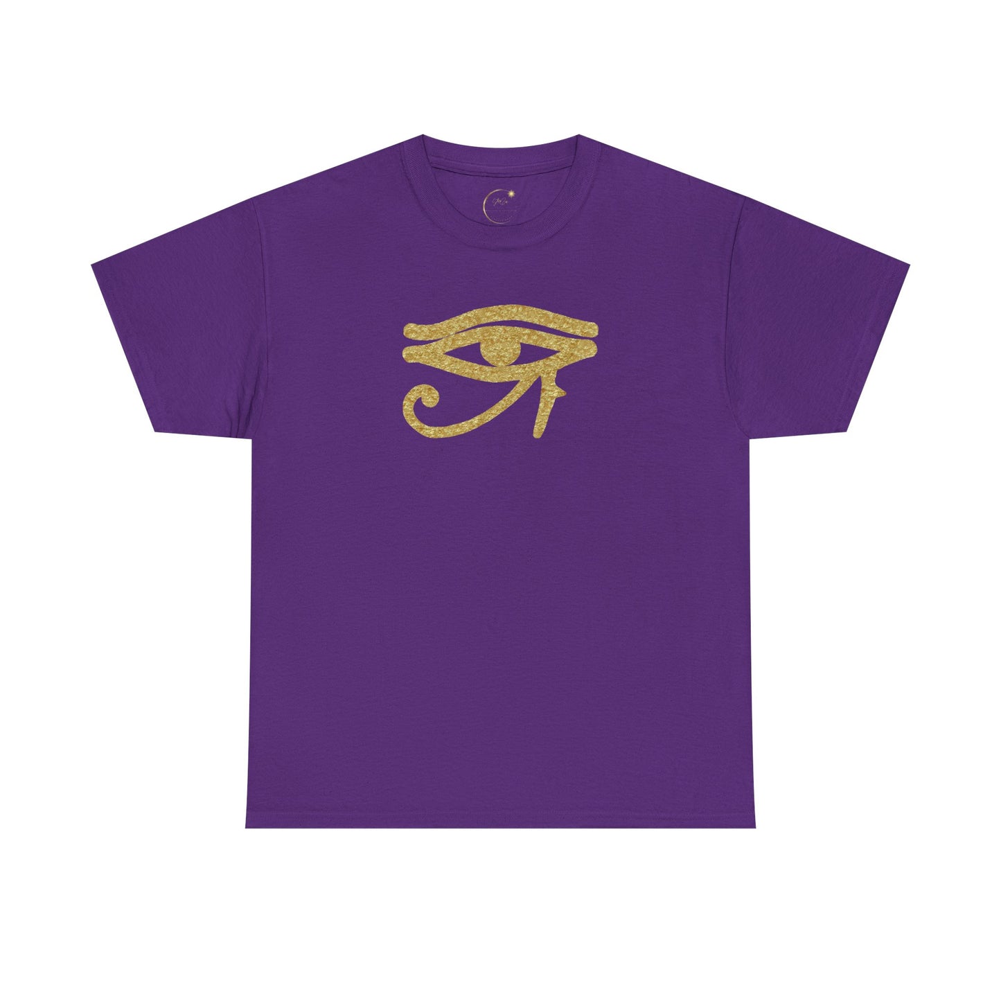 Unisex Heavy Cotton Tee- Eye Of Horus Protection