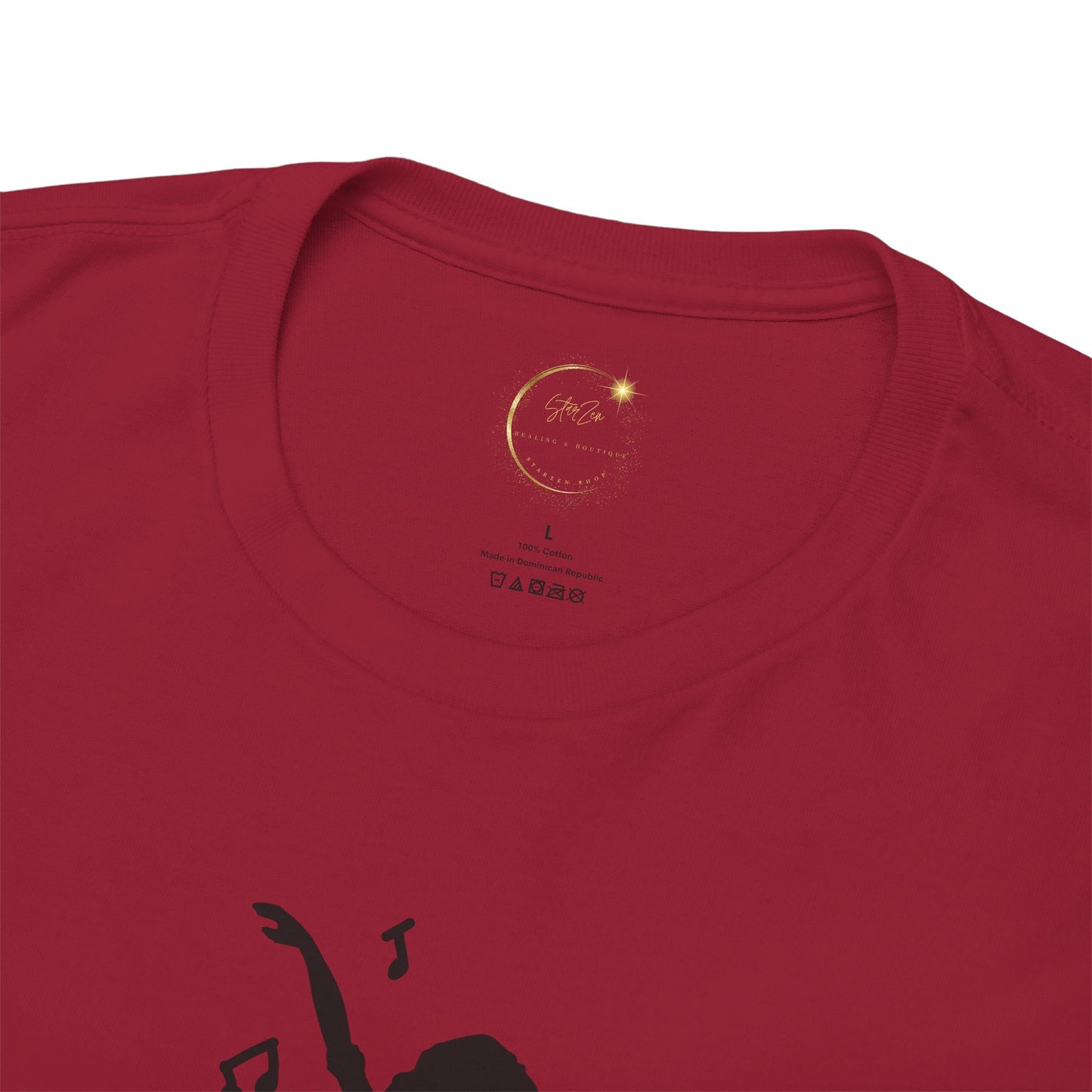 Unisex Heavy Cotton Tee-Dance To The Beat Of Your Dreams