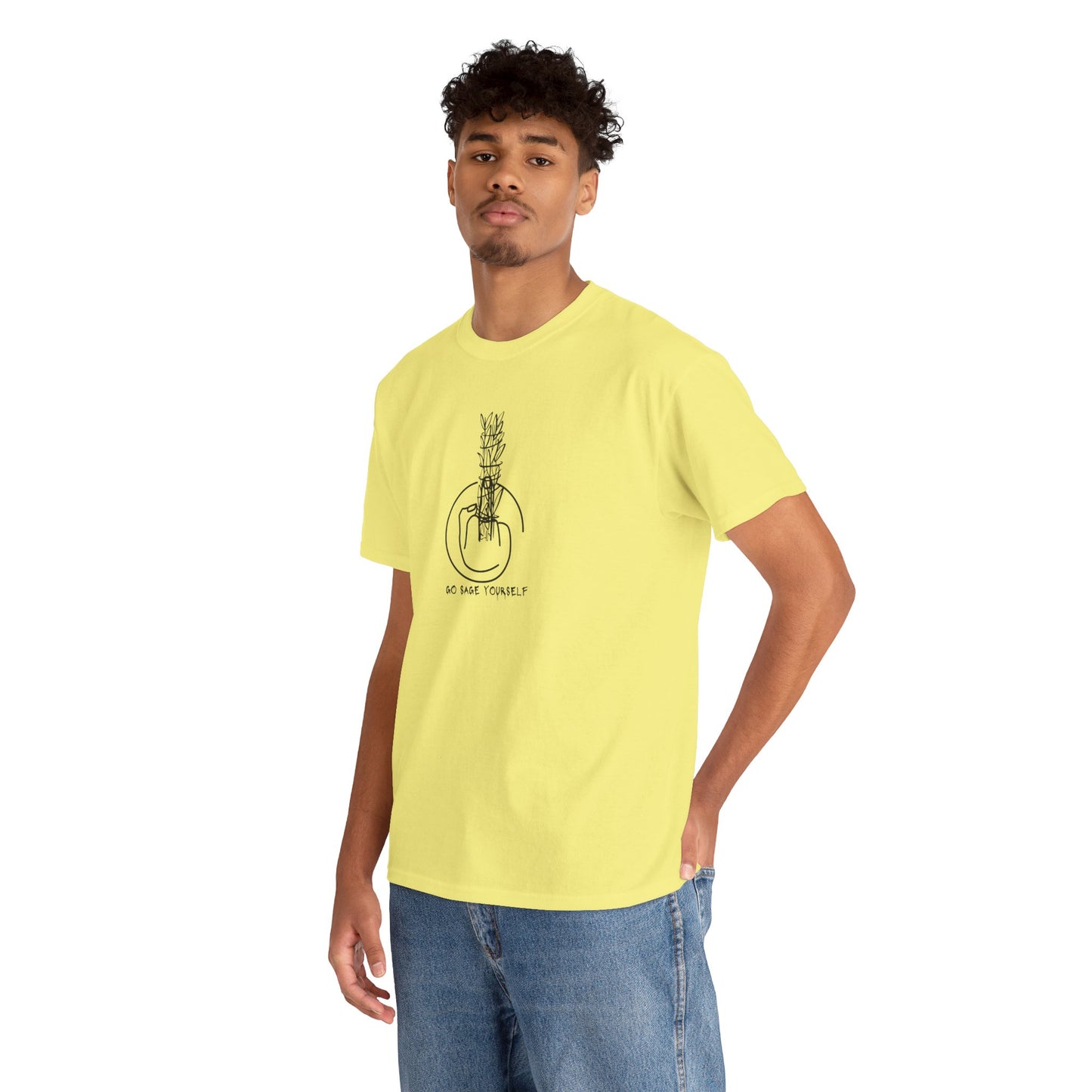 Unisex Heavy Cotton Tee- Go Sage Yourself