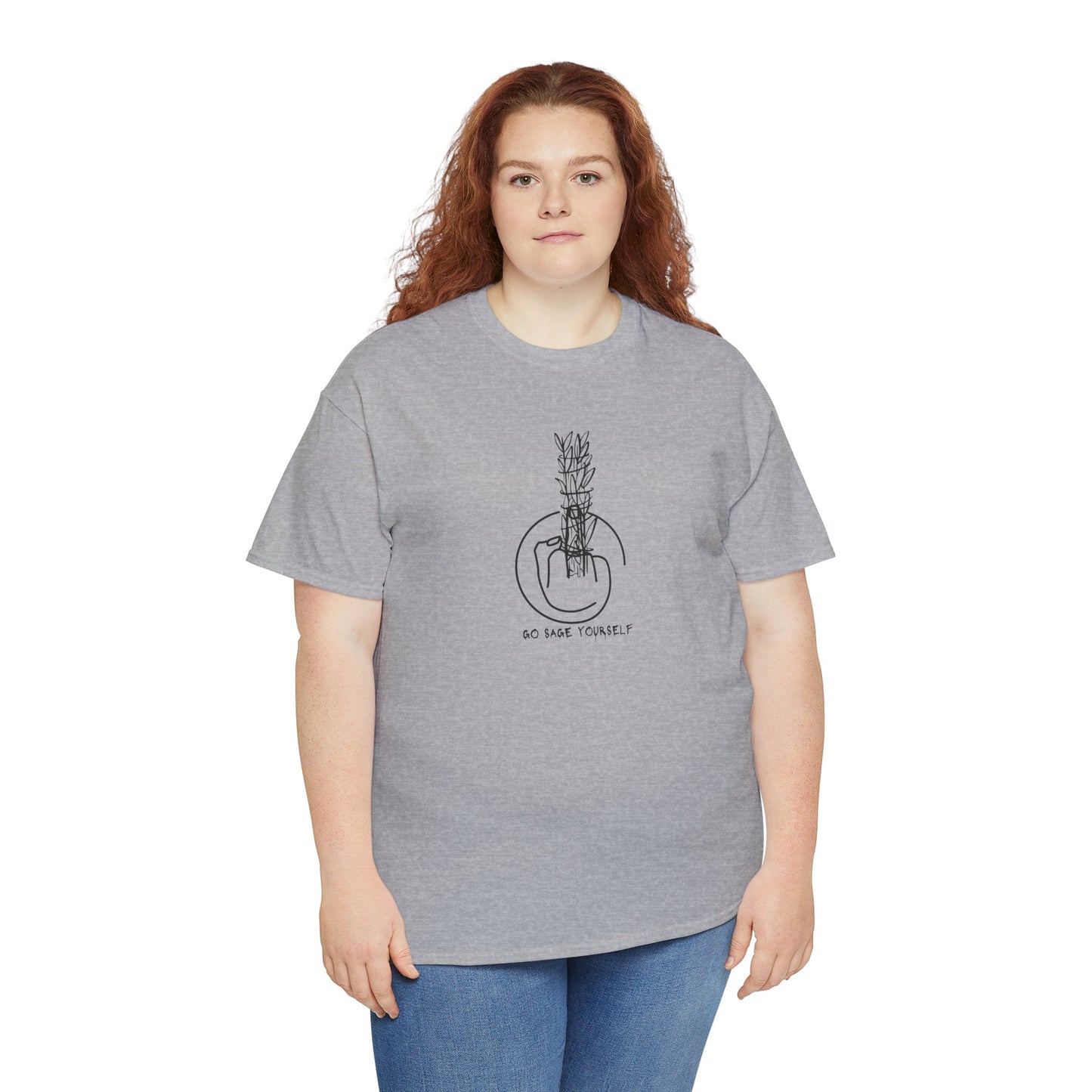 Unisex Heavy Cotton Tee- Go Sage Yourself