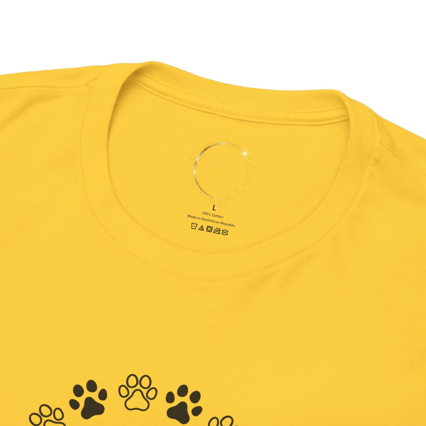 Unisex Heavy Cotton Tee- Stay Pawsitive