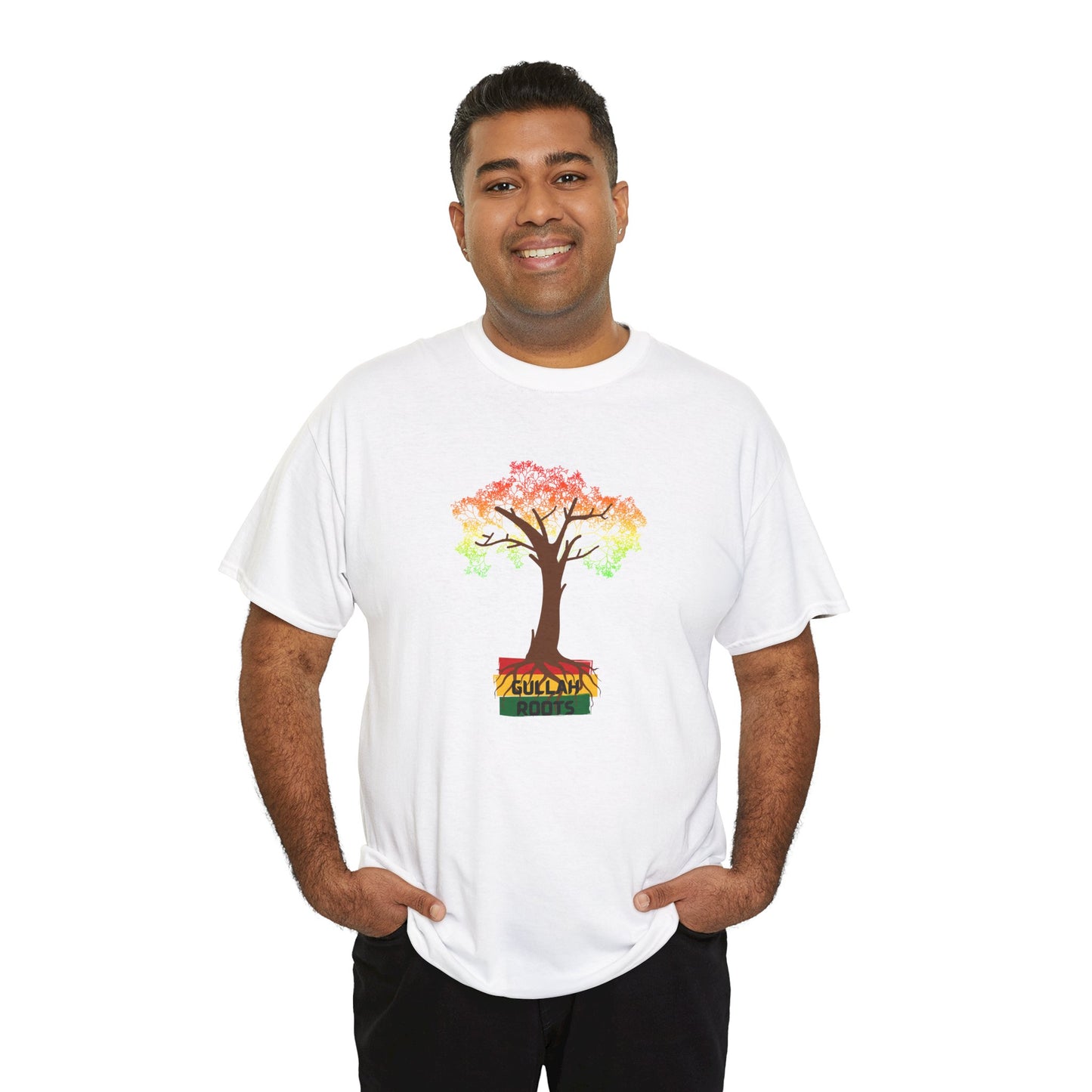 Unisex Heavy Cotton Tee- Gullah Roots