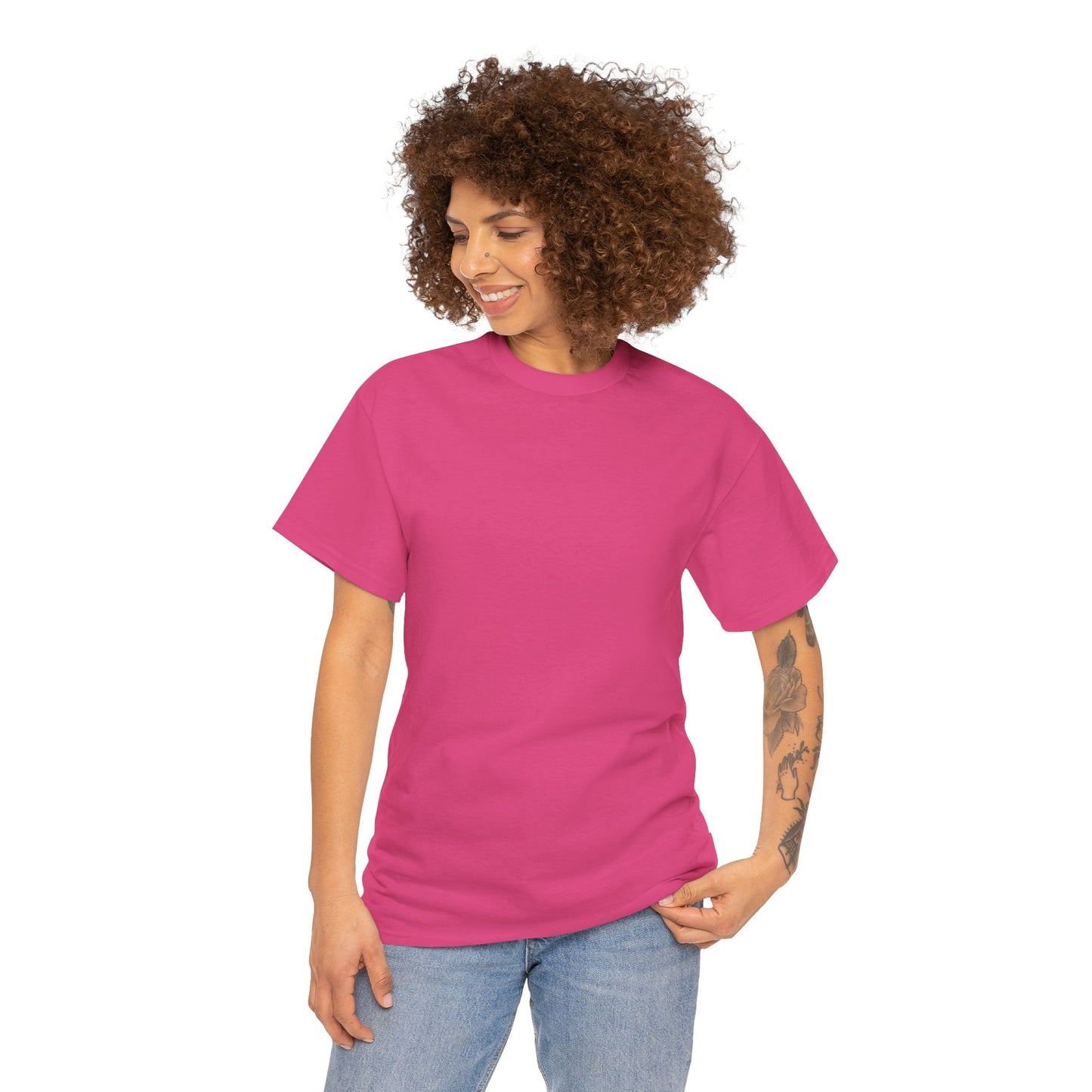 Unisex Heavy Cotton Tee- Call/Text 988