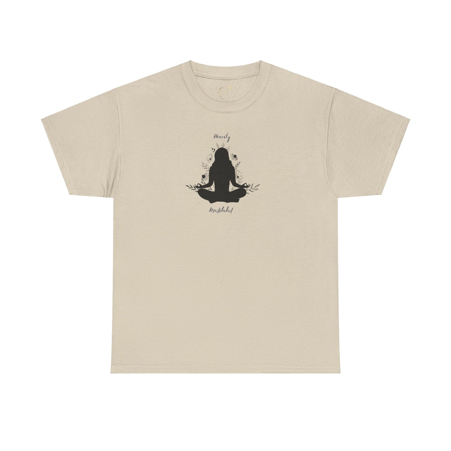Unisex Heavy Cotton Tee-Heavily Meditated