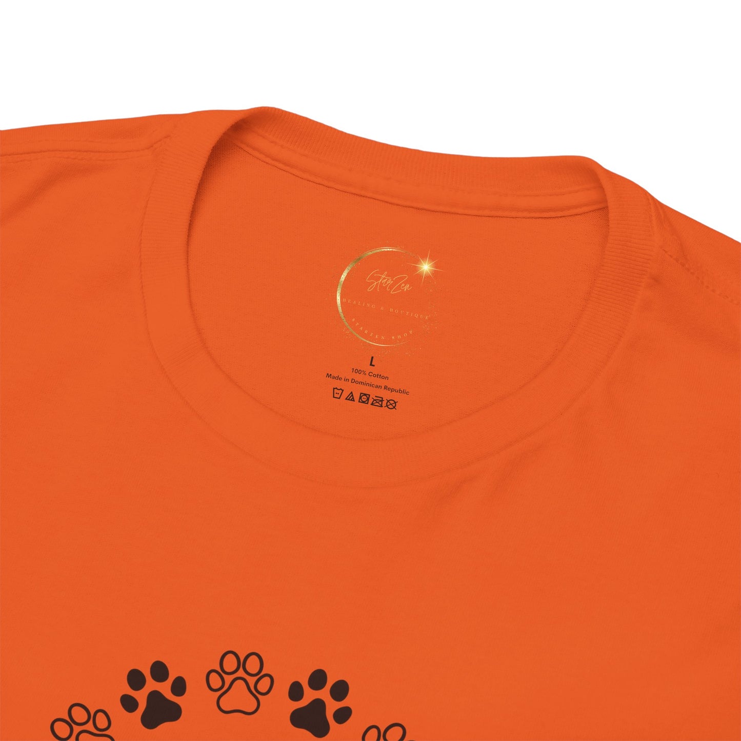 Unisex Heavy Cotton Tee- Stay Pawsitive