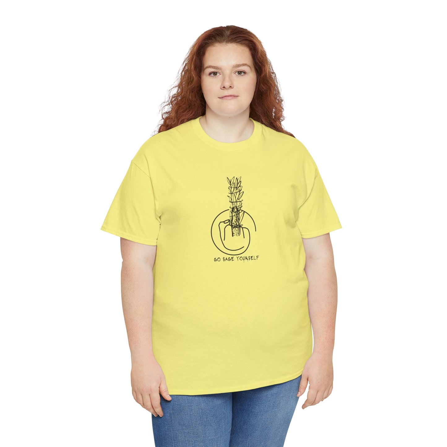 Unisex Heavy Cotton Tee- Go Sage Yourself