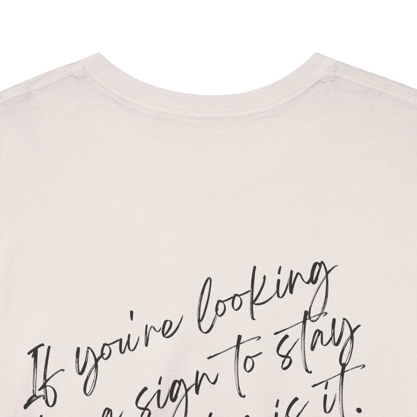 Unisex Heavy Cotton Tee- Call/Text 988