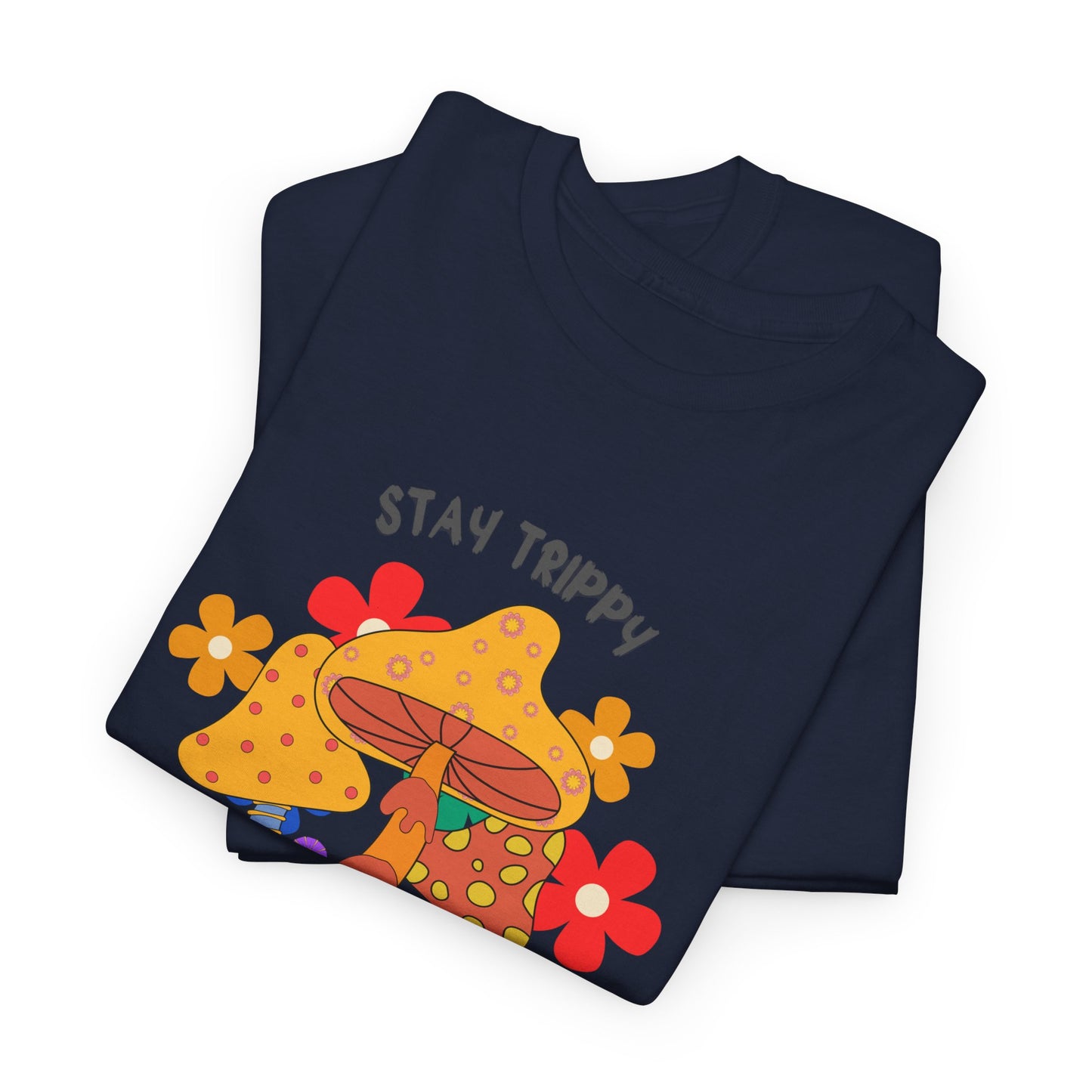 Unisex Heavy Cotton Tee-Trippy Hippie