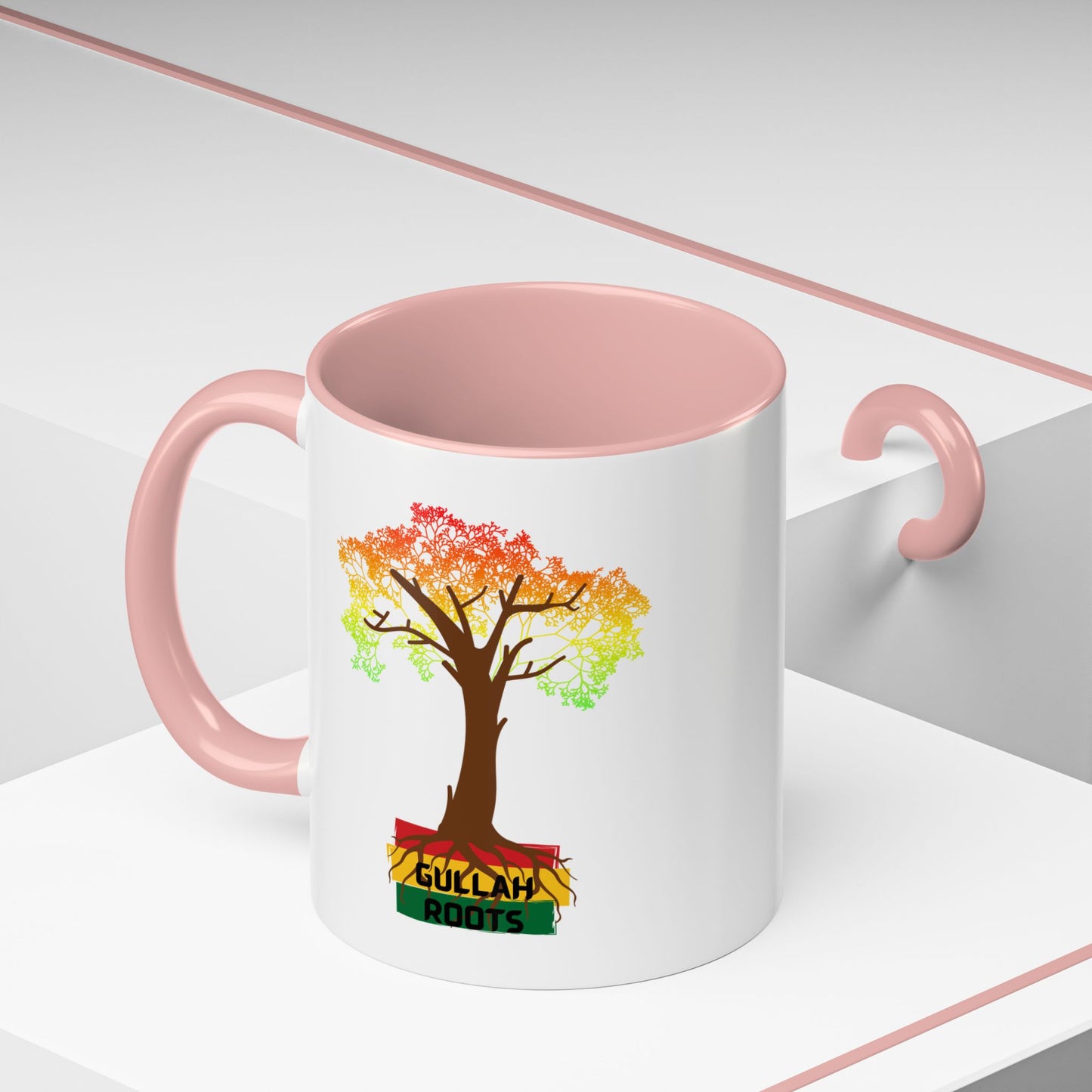 Accent Coffee Mug (11, 15oz)-Gullah Roots