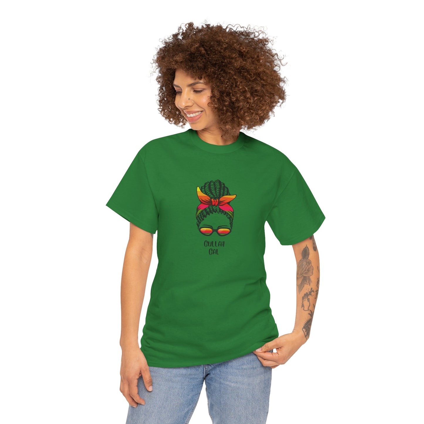 Unisex Heavy Cotton Tee- Gullah Gal