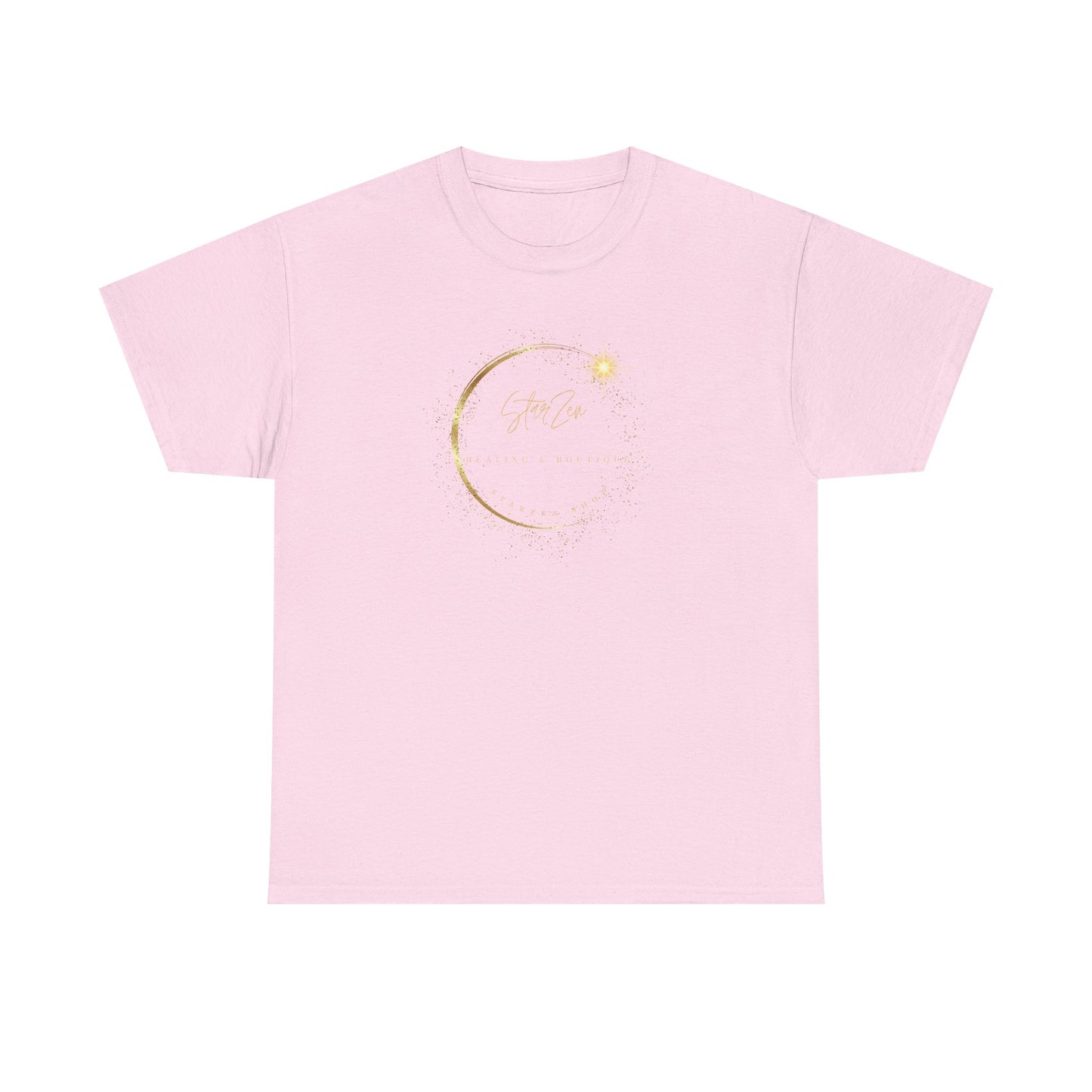 Unisex Heavy Cotton Tee-StarZen Logo