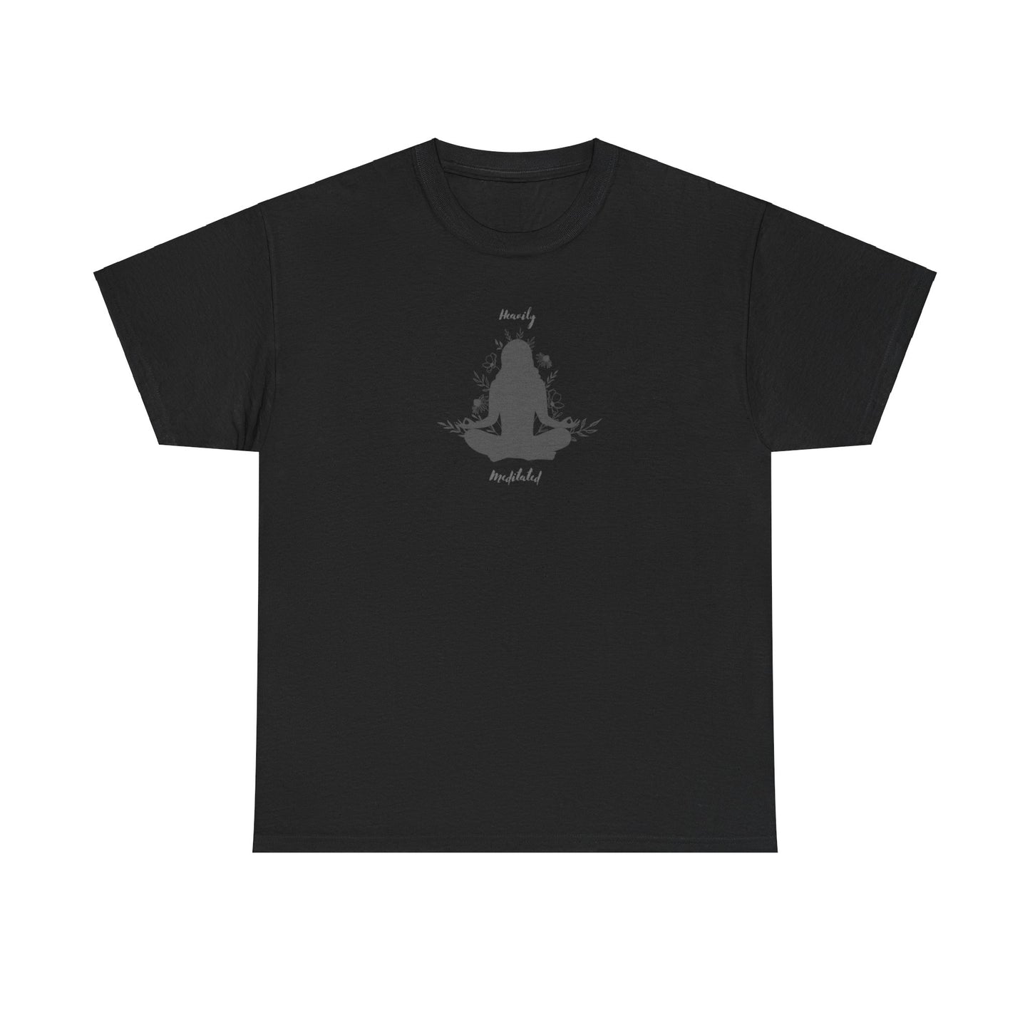 Unisex Heavy Cotton Tee-Heavily Meditated