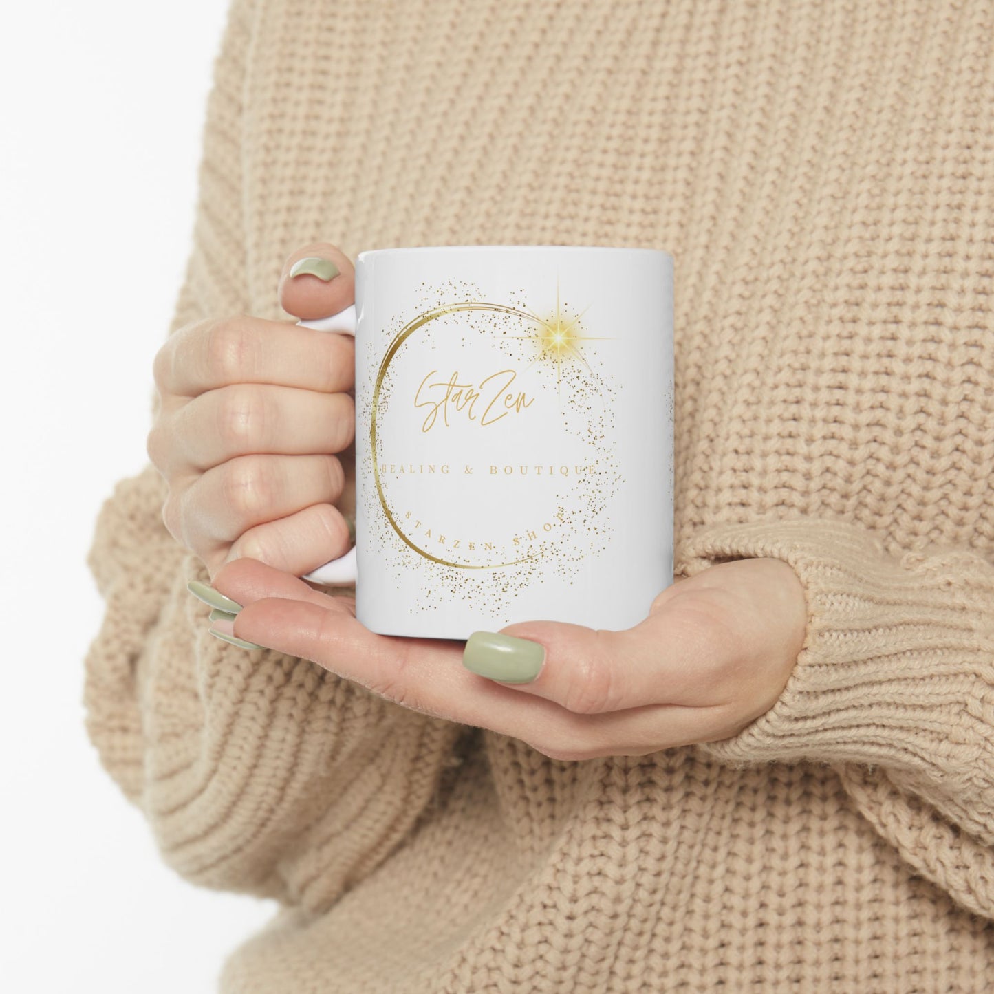 Ceramic Mug 11oz-StarZen Logo