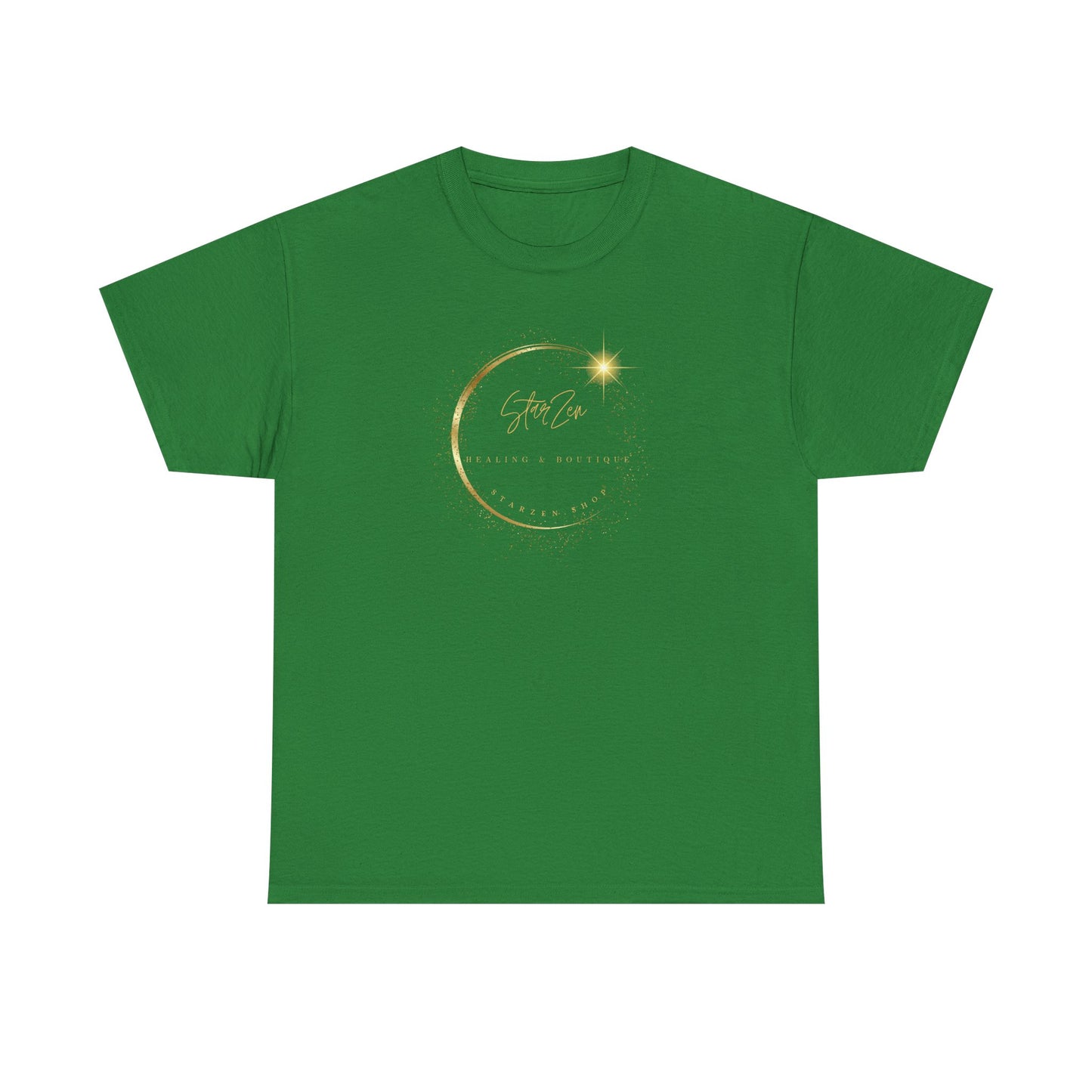 Unisex Heavy Cotton Tee-StarZen Logo
