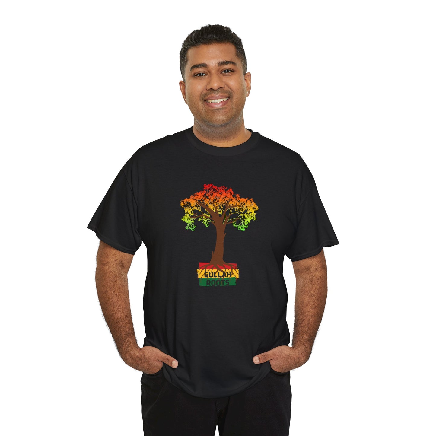 Unisex Heavy Cotton Tee- Gullah Roots