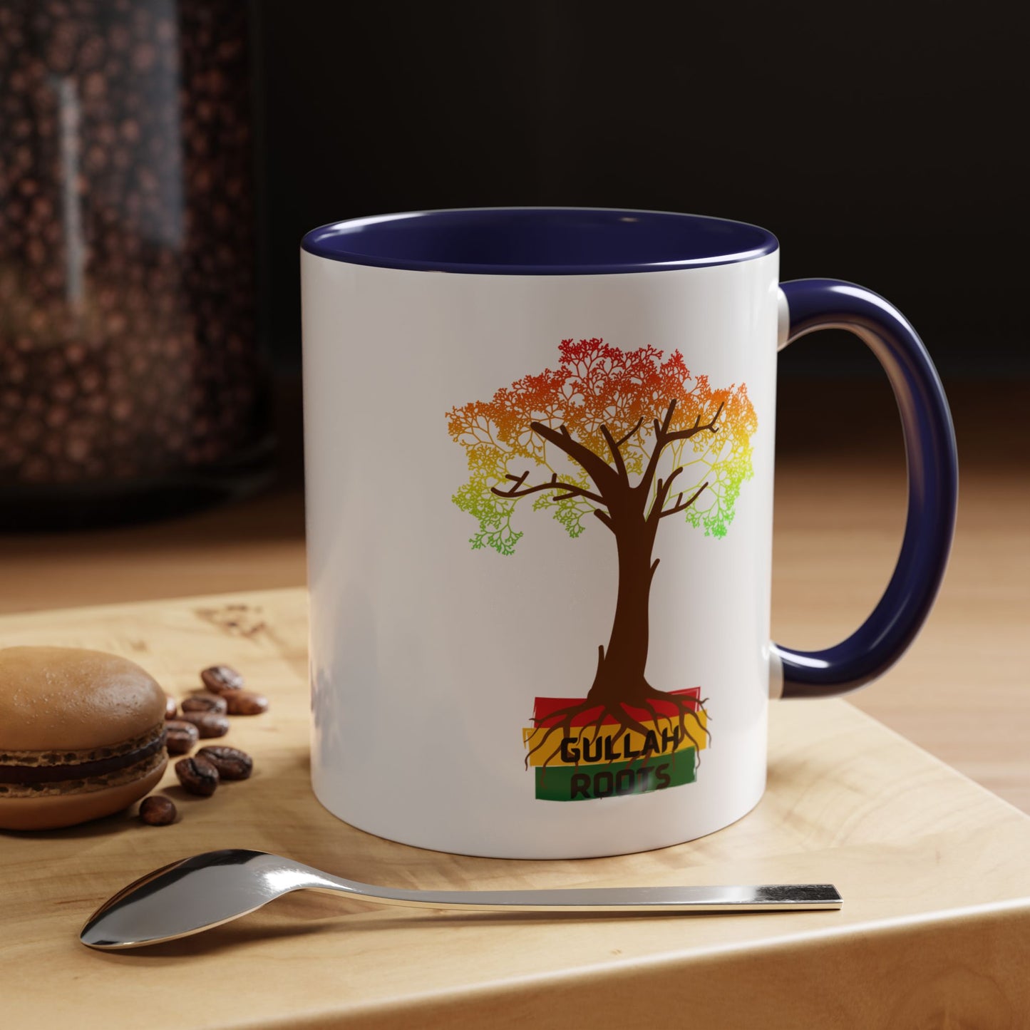 Accent Coffee Mug (11, 15oz)-Gullah Roots