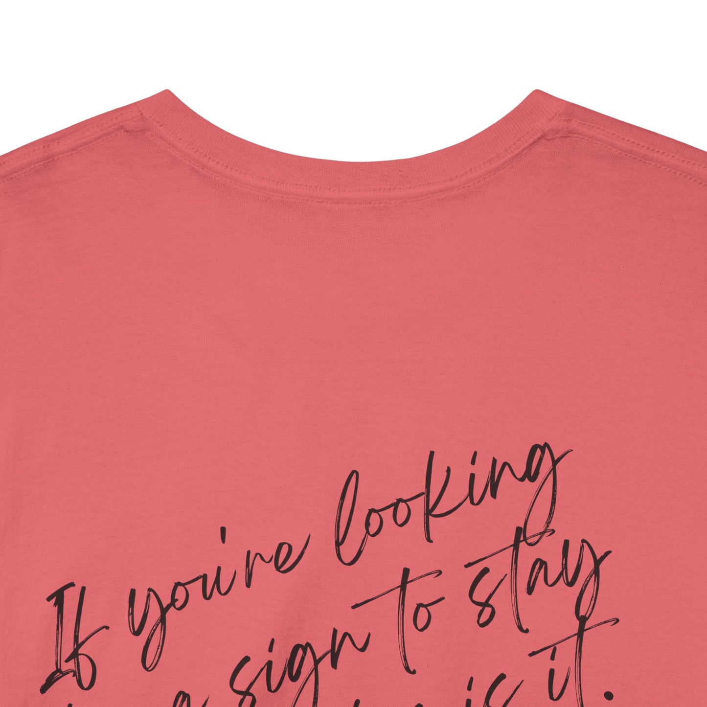 Unisex Heavy Cotton Tee- Call/Text 988