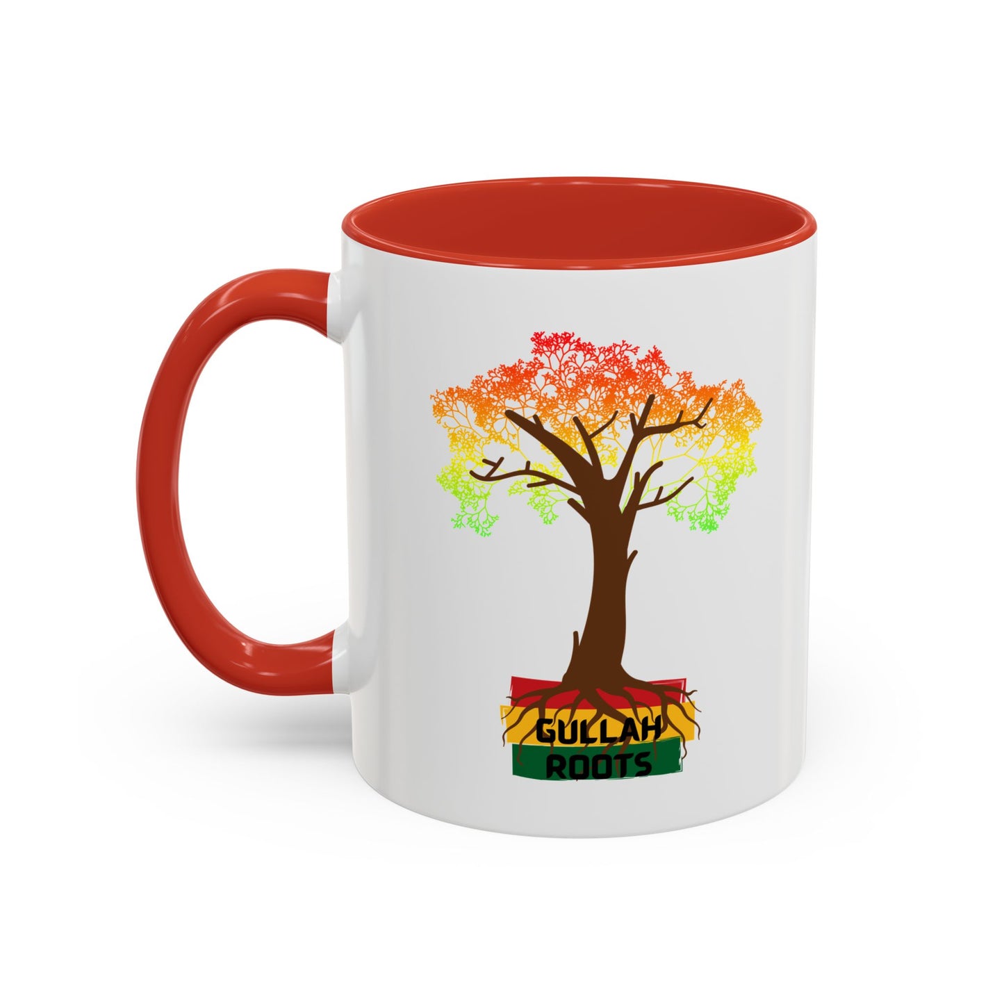 Accent Coffee Mug (11, 15oz)-Gullah Roots