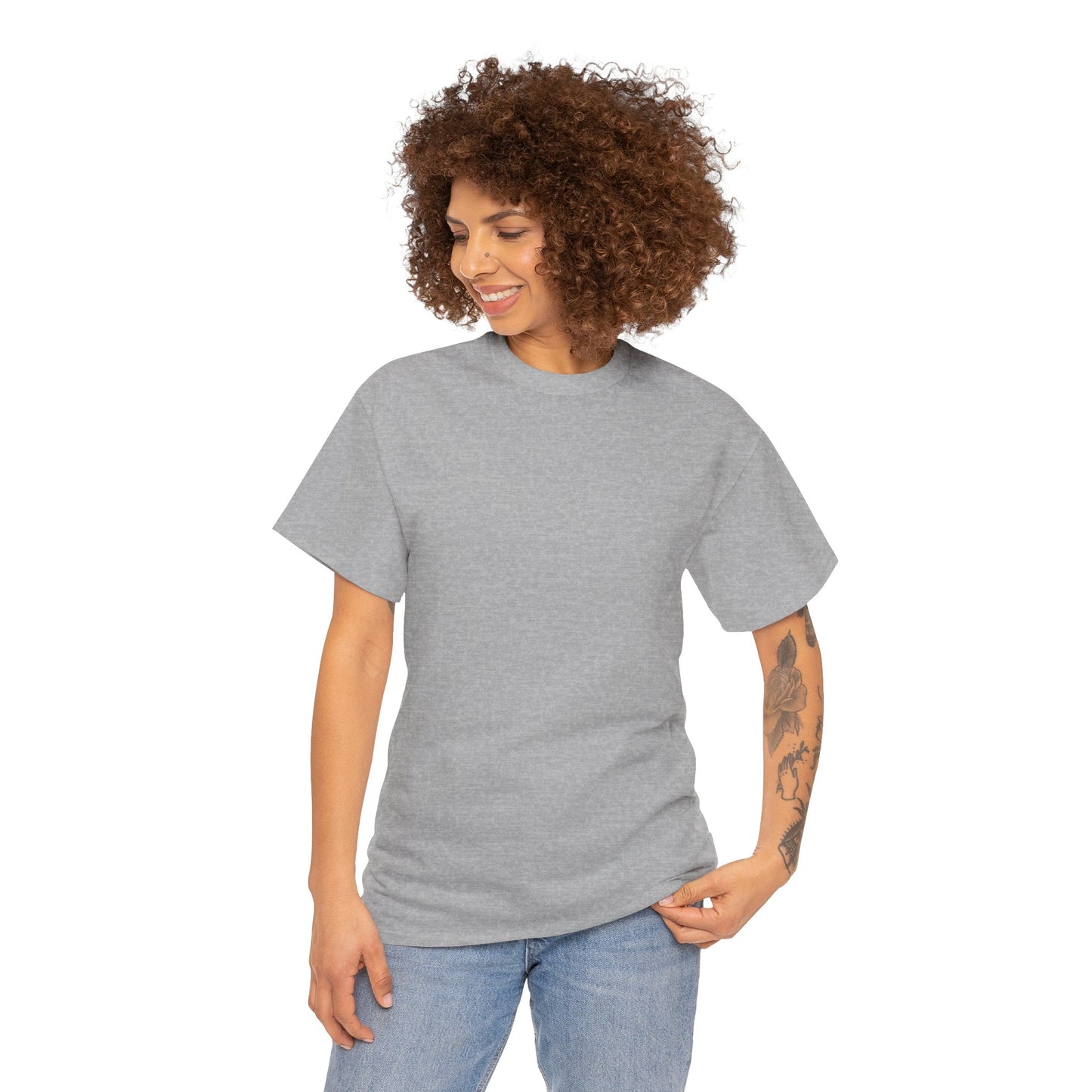 Unisex Heavy Cotton Tee- Call/Text 988
