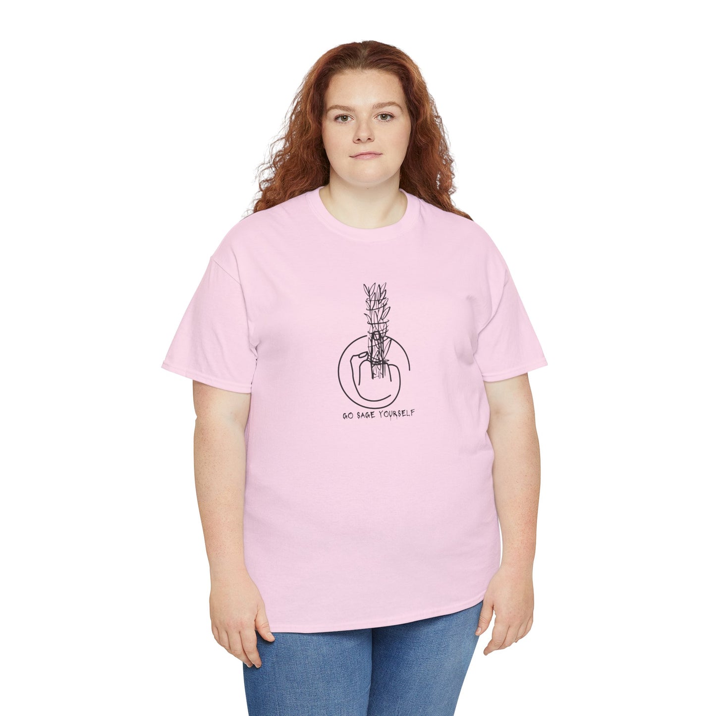 Unisex Heavy Cotton Tee- Go Sage Yourself