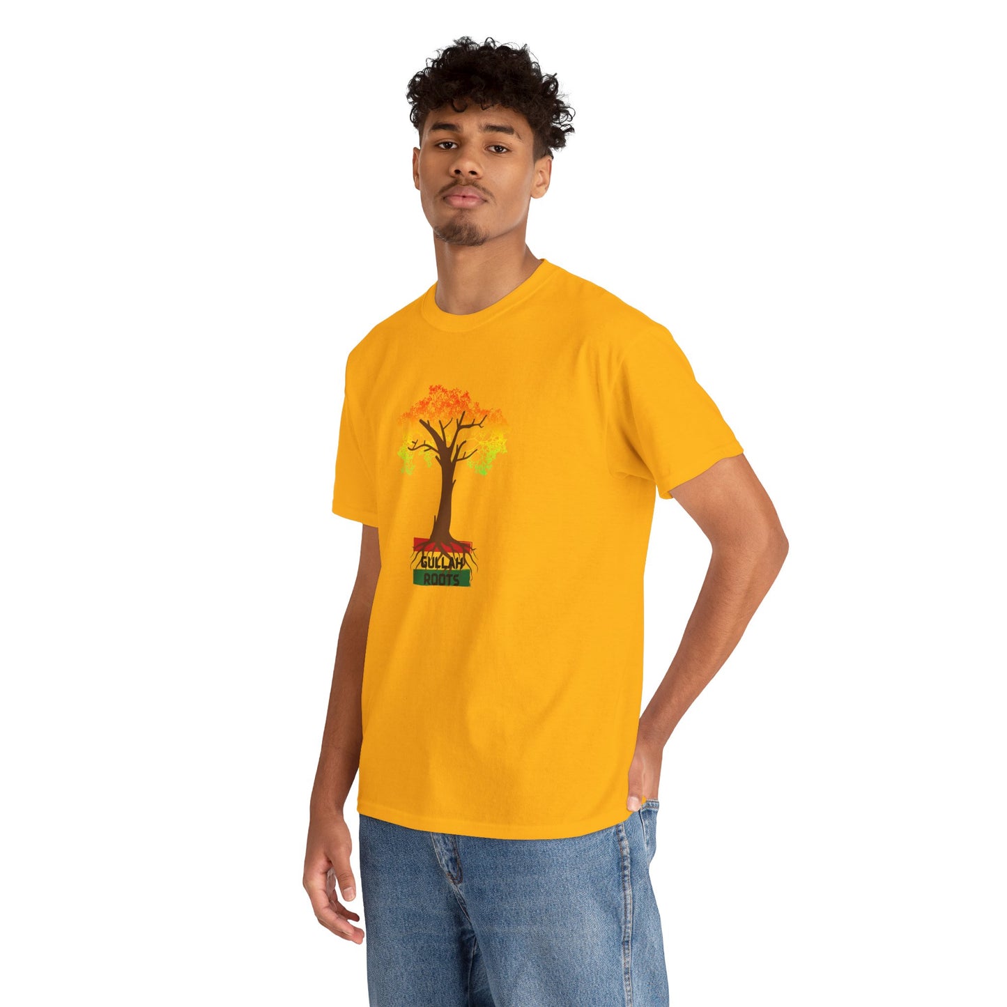 Unisex Heavy Cotton Tee- Gullah Roots