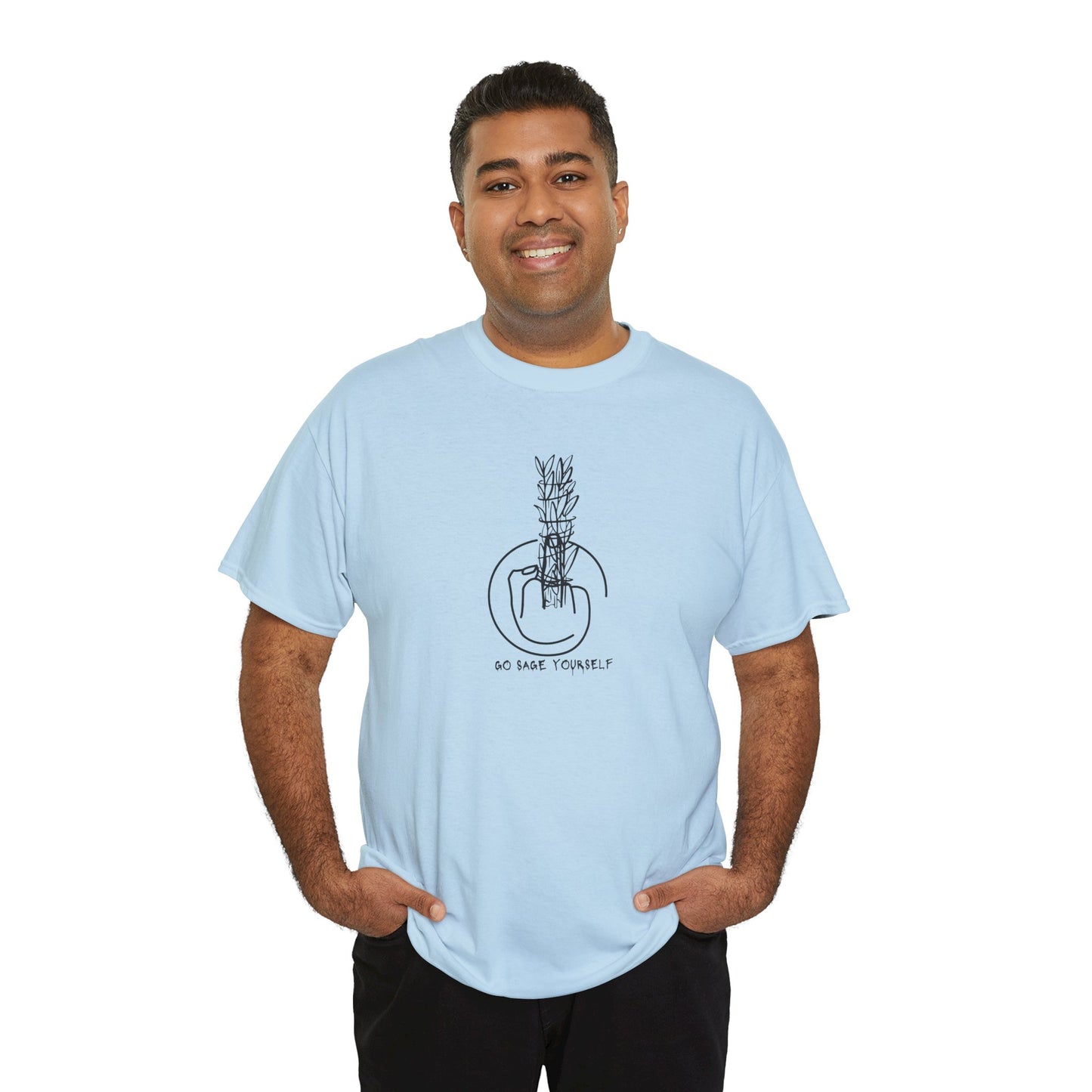 Unisex Heavy Cotton Tee- Go Sage Yourself