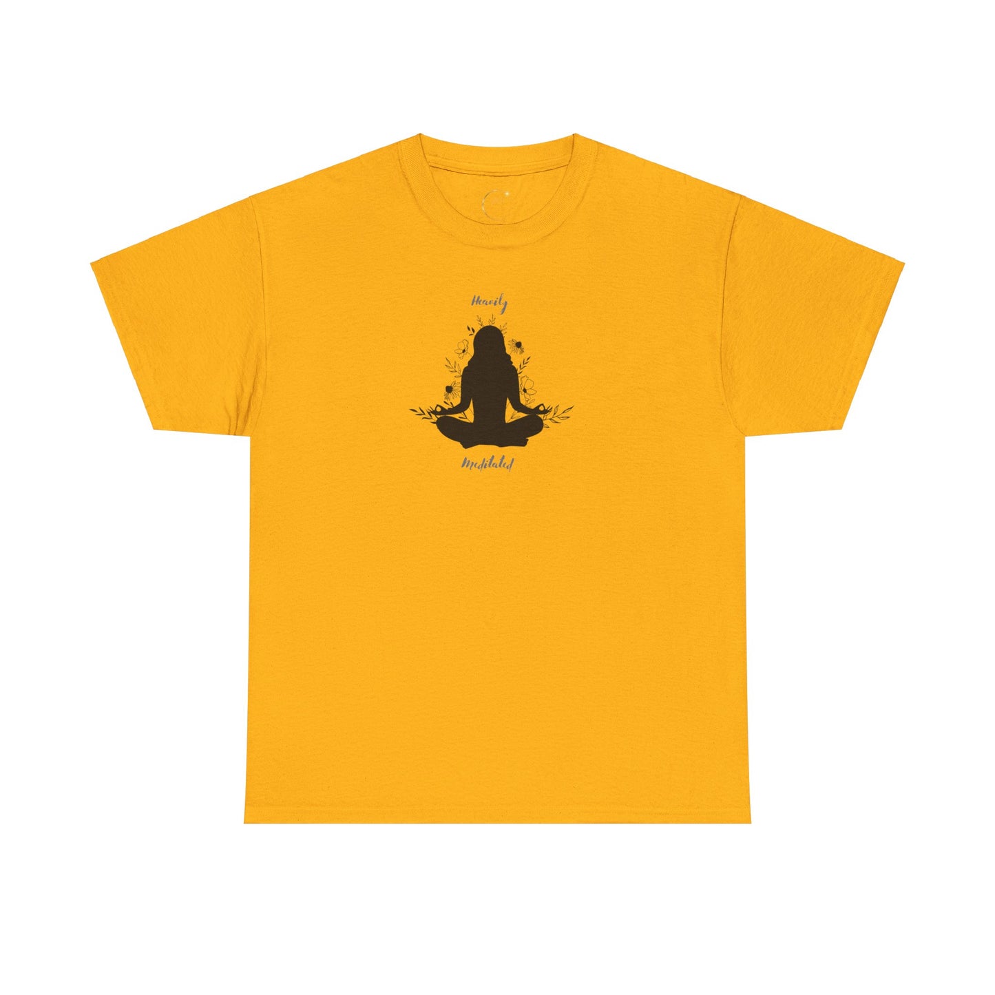 Unisex Heavy Cotton Tee-Heavily Meditated