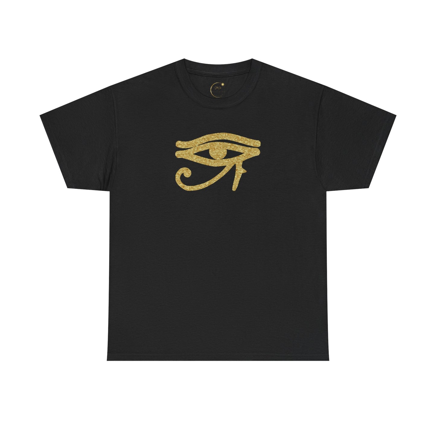 Unisex Heavy Cotton Tee- Eye Of Horus Protection