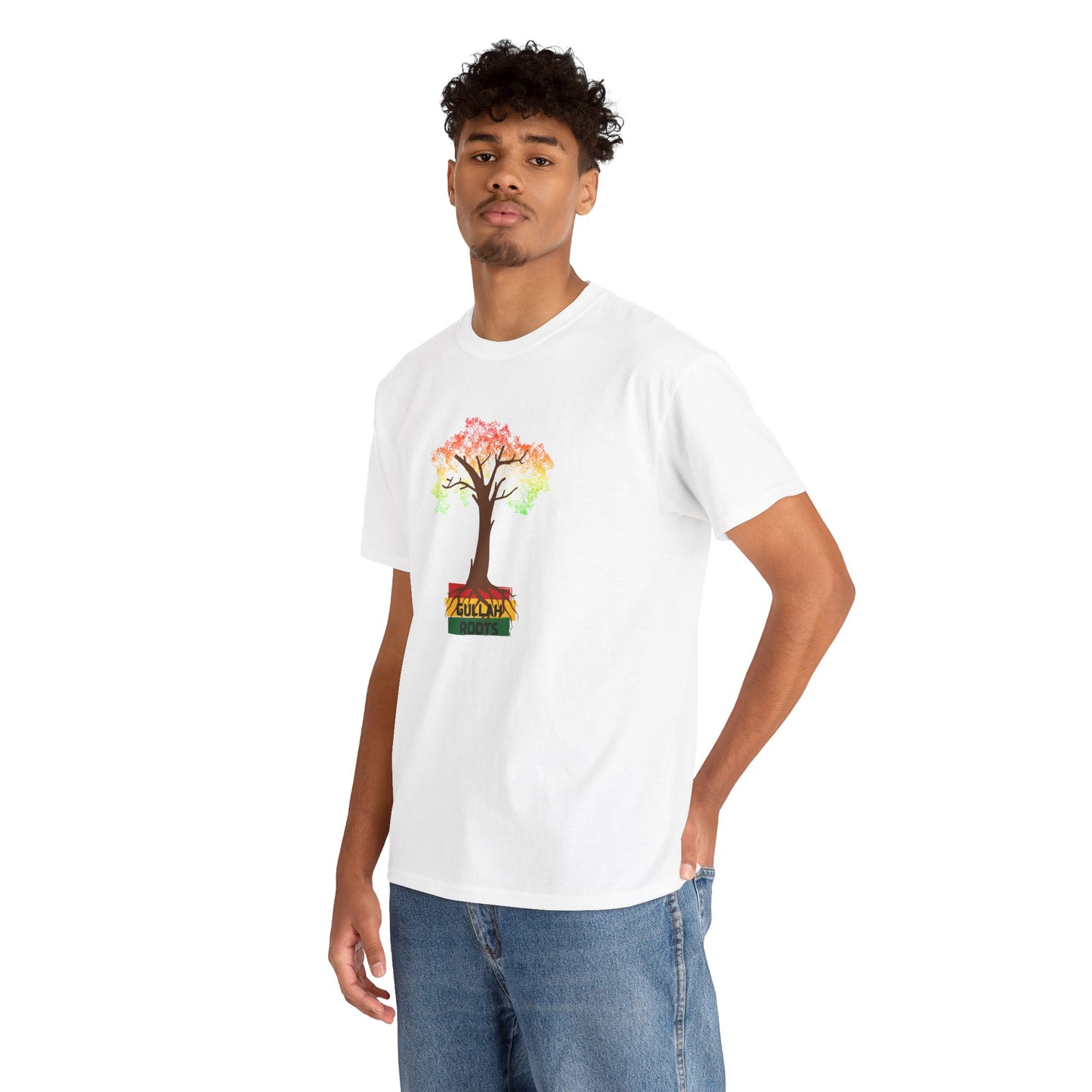 Unisex Heavy Cotton Tee- Gullah Roots