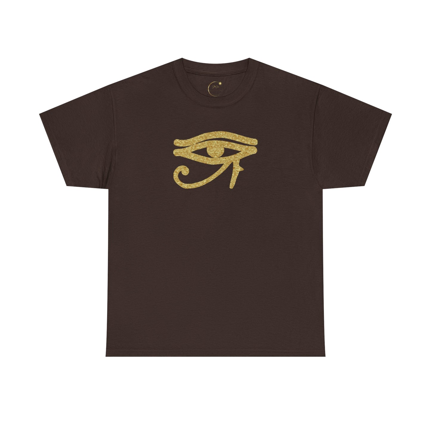 Unisex Heavy Cotton Tee- Eye Of Horus Protection