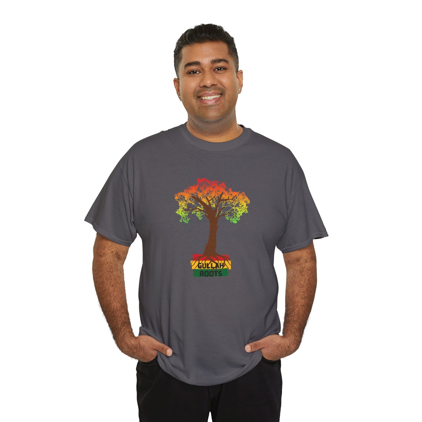 Unisex Heavy Cotton Tee- Gullah Roots