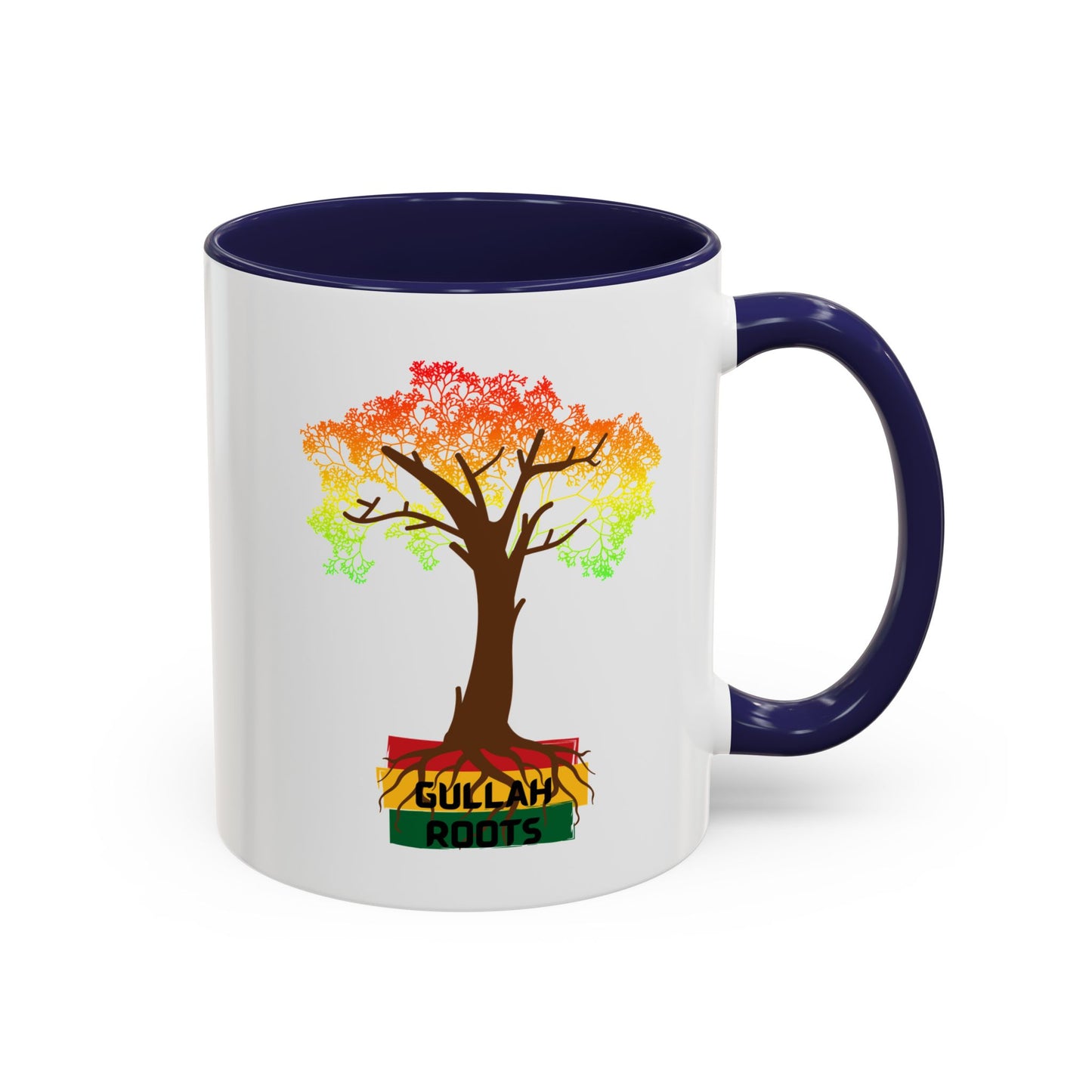 Accent Coffee Mug (11, 15oz)-Gullah Roots