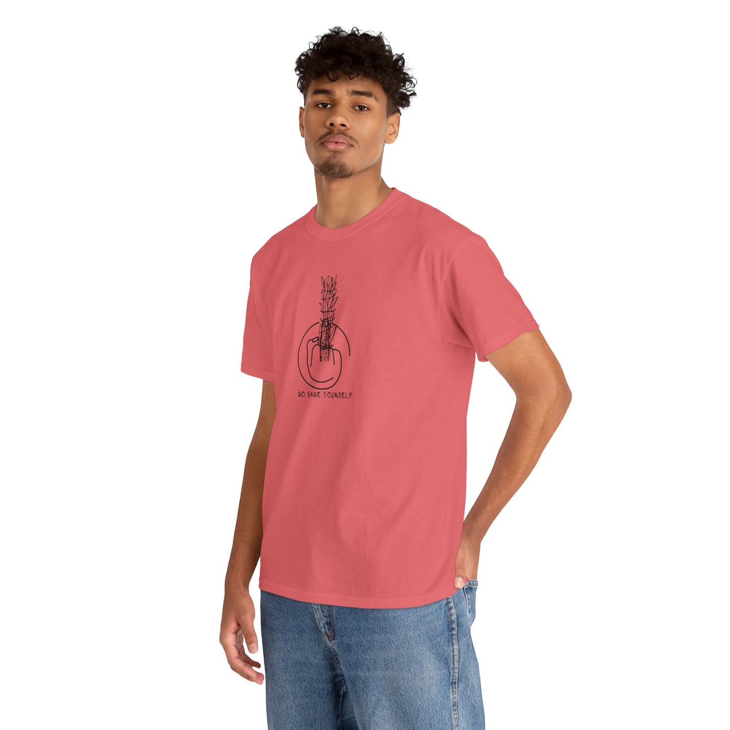 Unisex Heavy Cotton Tee- Go Sage Yourself