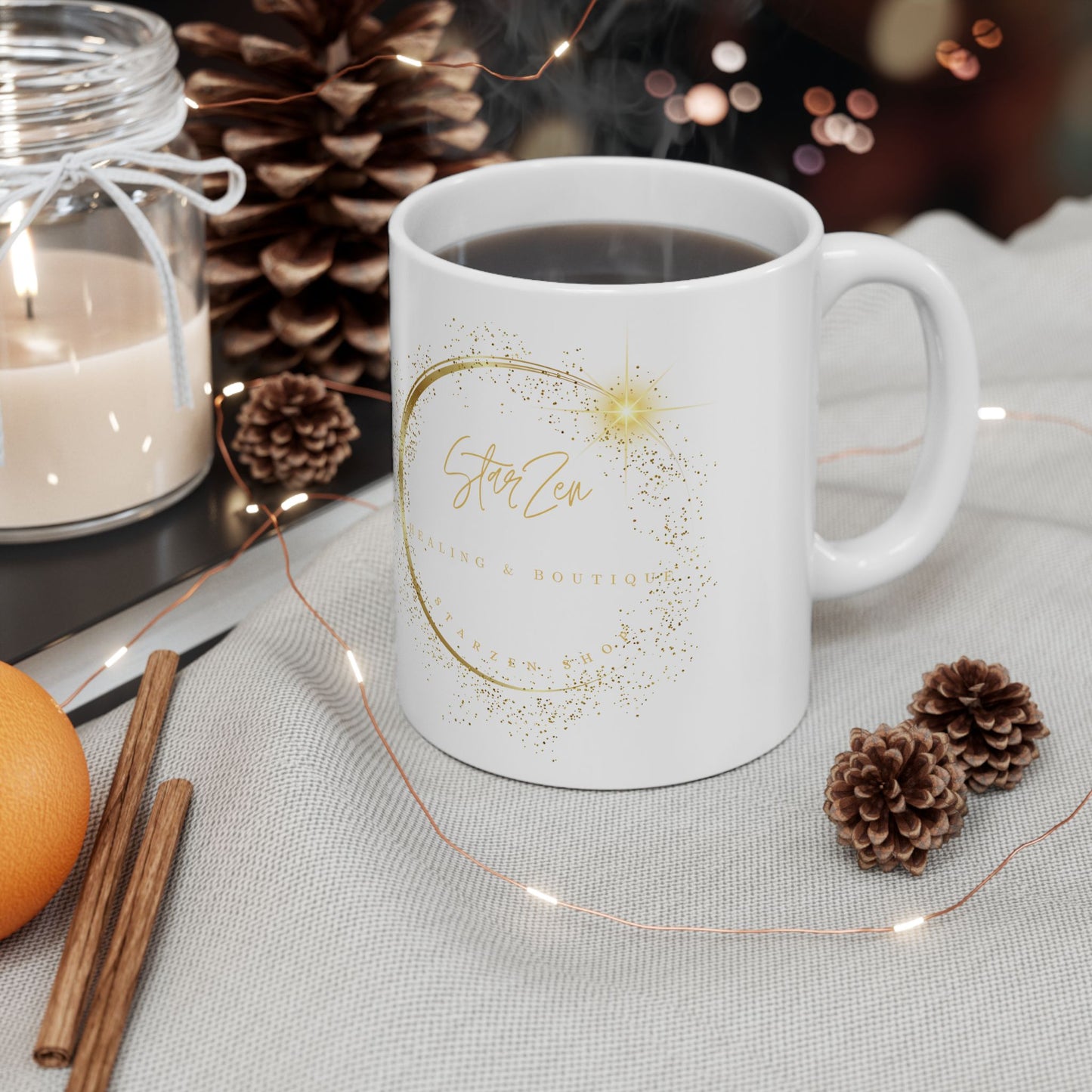 Ceramic Mug 11oz-StarZen Logo