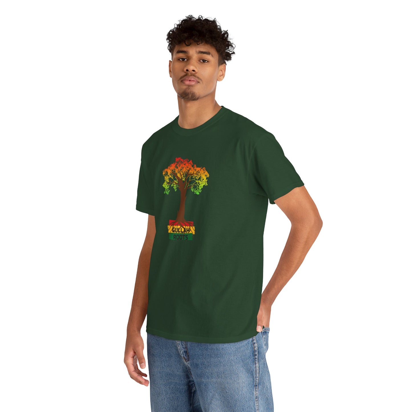 Unisex Heavy Cotton Tee- Gullah Roots